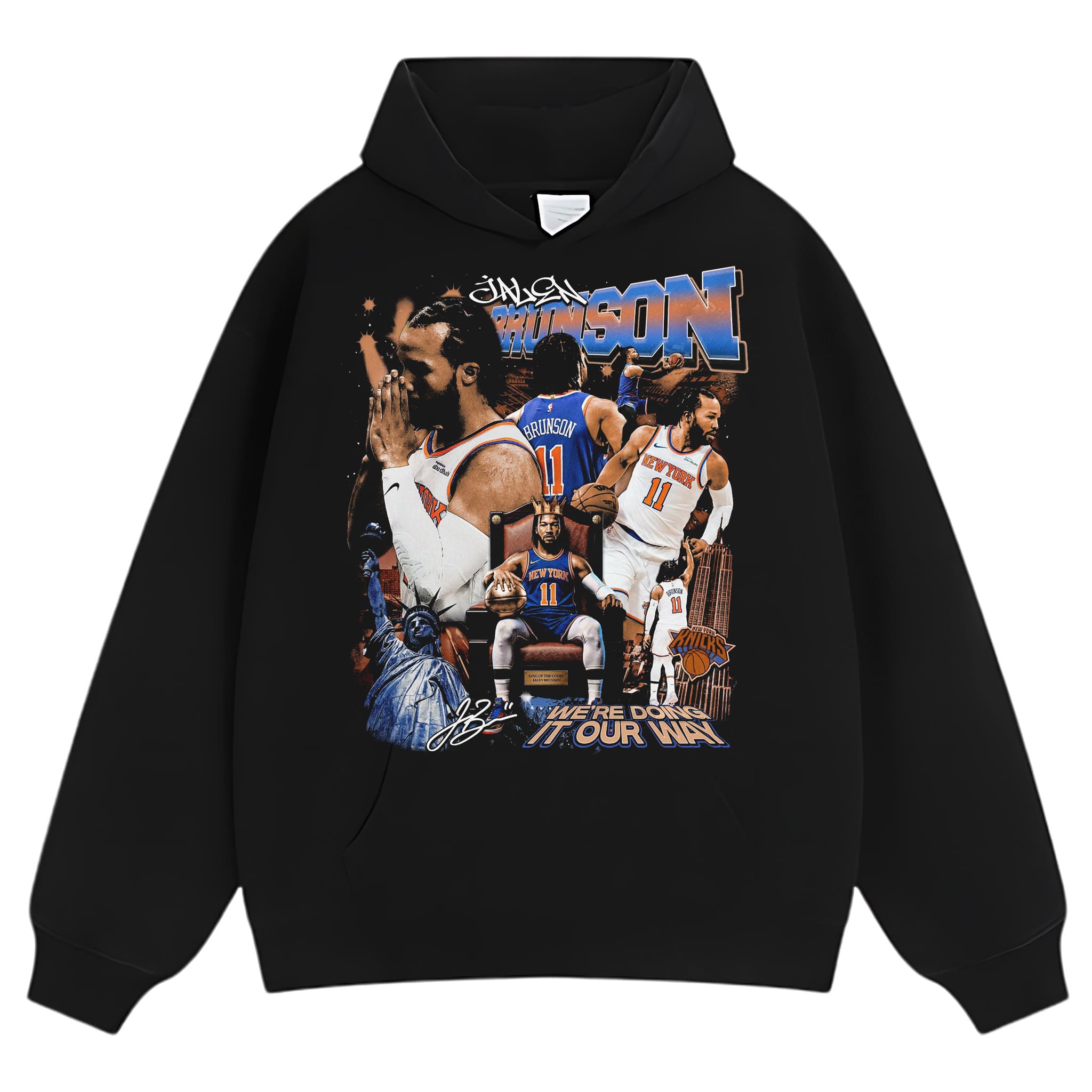 JALEN BRUNSON - NEW YORK CHAMPION 2026 TANK TOP & TEE & LONG SLEEVE & LAYERED LS & HOODIE