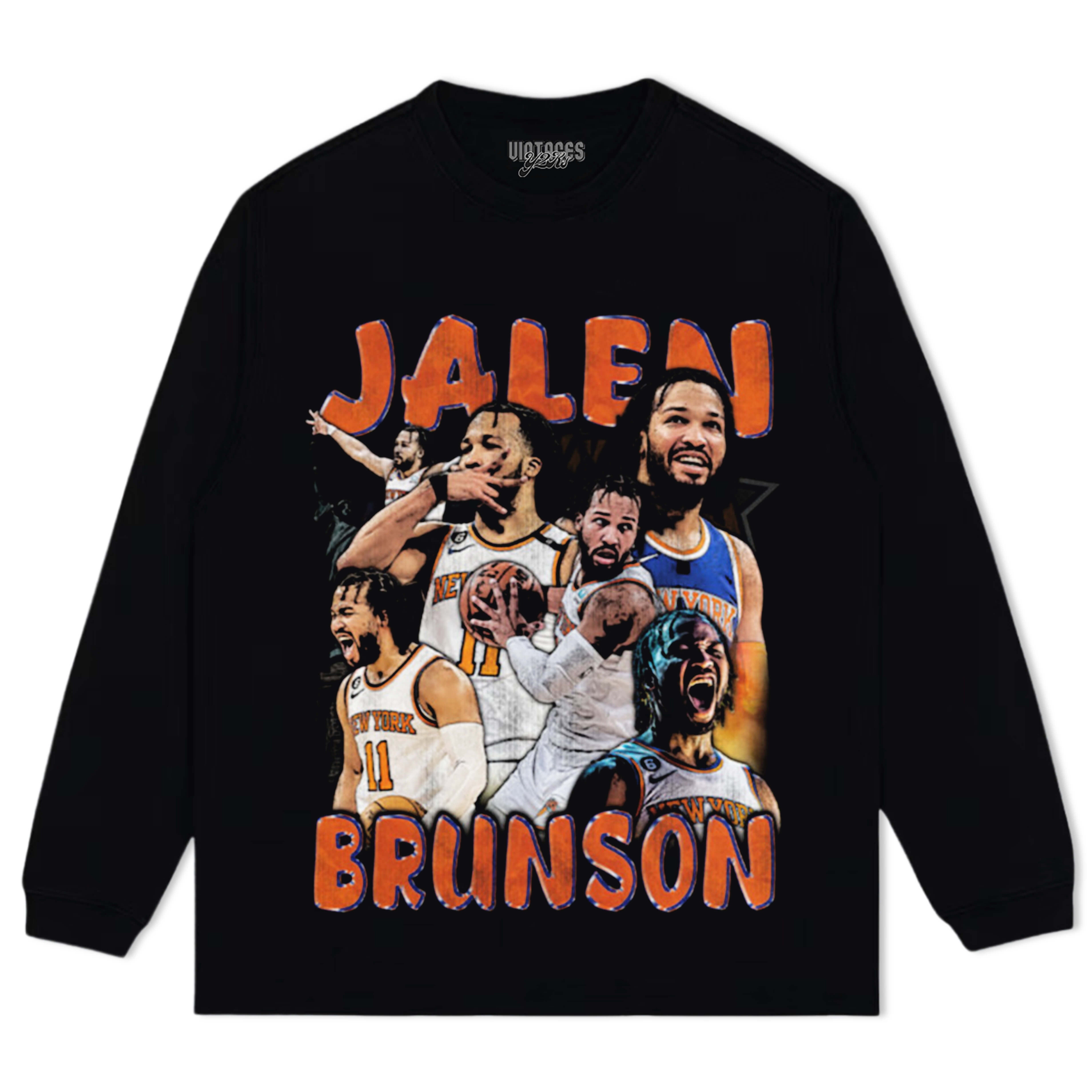 JALEN BRUNSON VINTAGE STYLE V2 TEE & LS & HOODIE