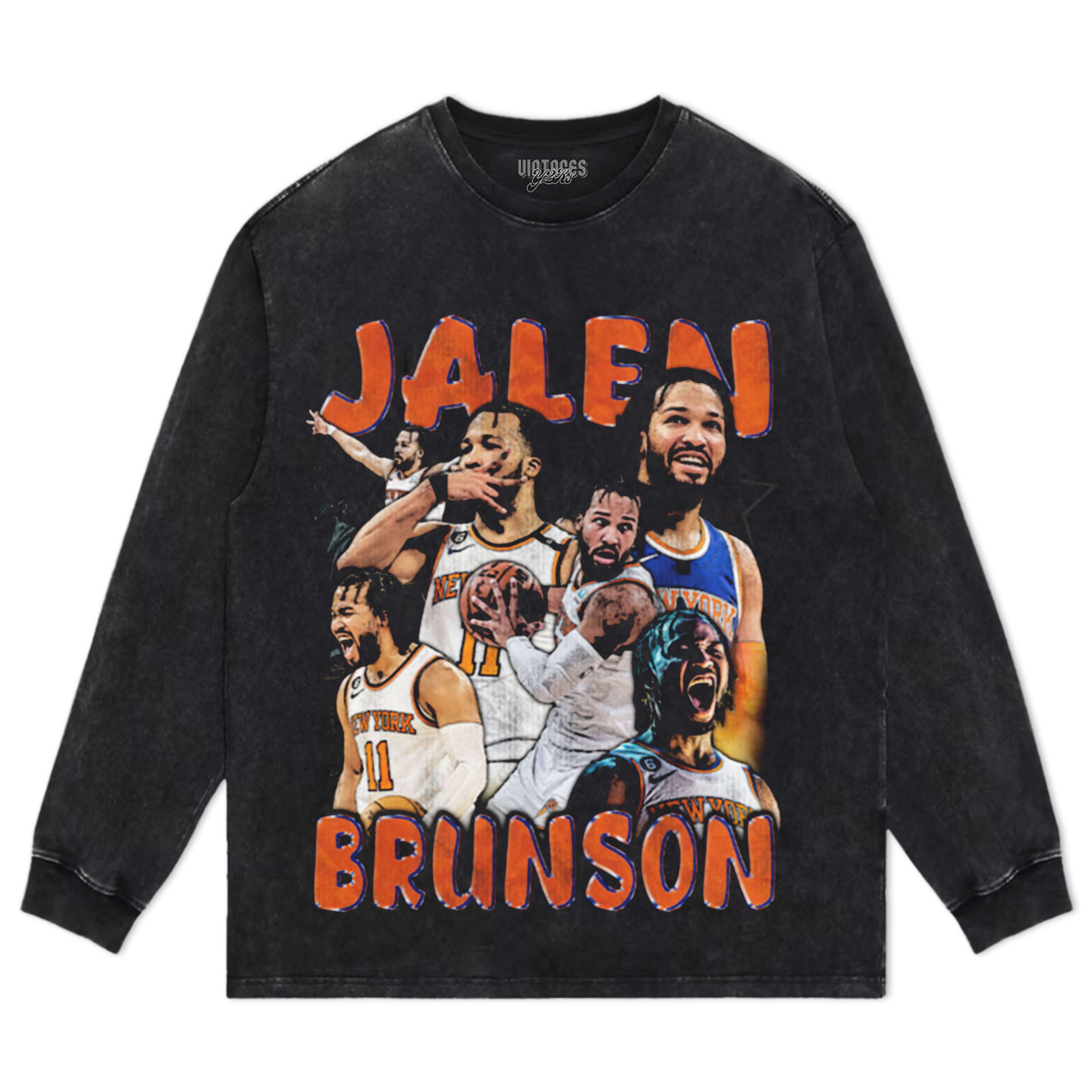 JALEN BRUNSON VINTAGE STYLE V2 TEE & LS & HOODIE
