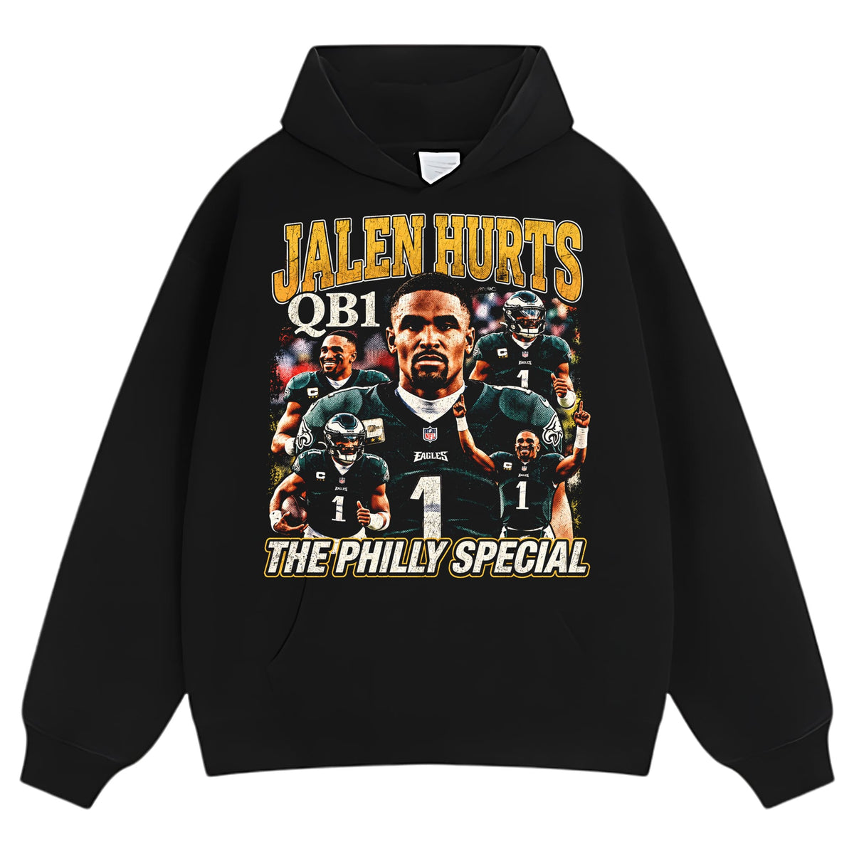 JALEN HURTS 2026 V2 VINTAGE TANK TOP & TEE & LONG SLEEVE & LAYERED LS & HOODIE