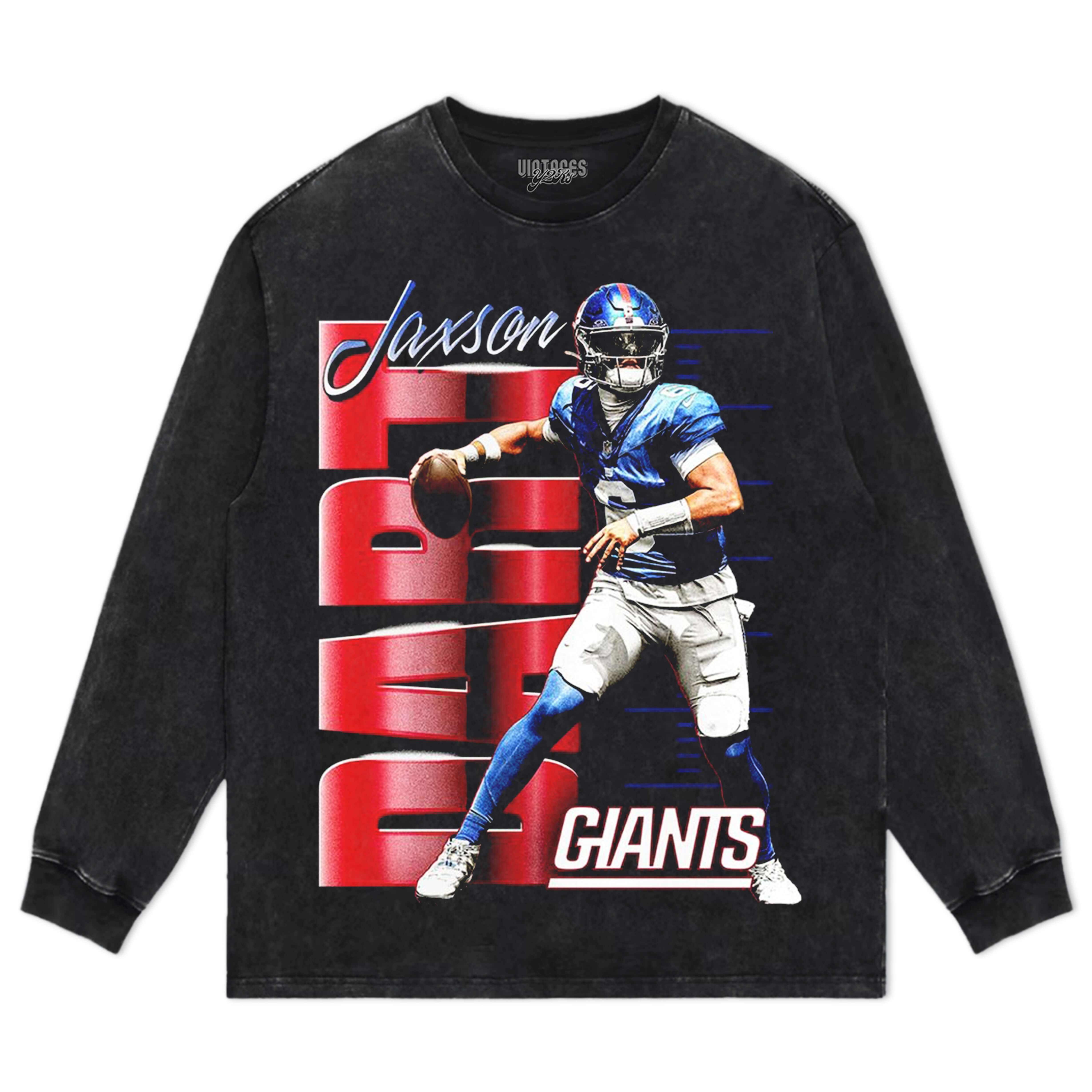 JAXSON DART NEW YORK GIANTS CELEBRATION TEE & LS & HOODIE