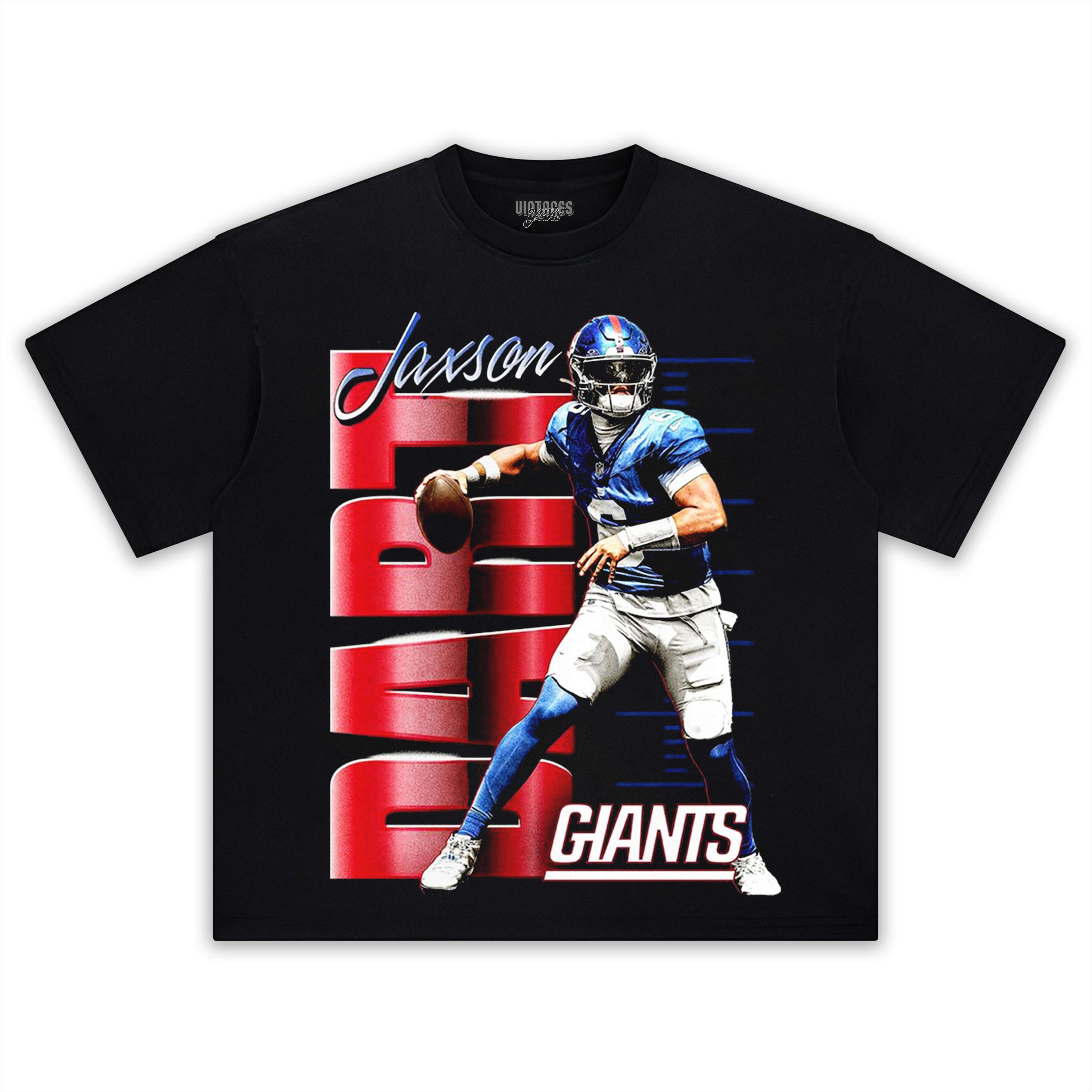 JAXSON DART NEW YORK GIANTS CELEBRATION TEE & LS & HOODIE