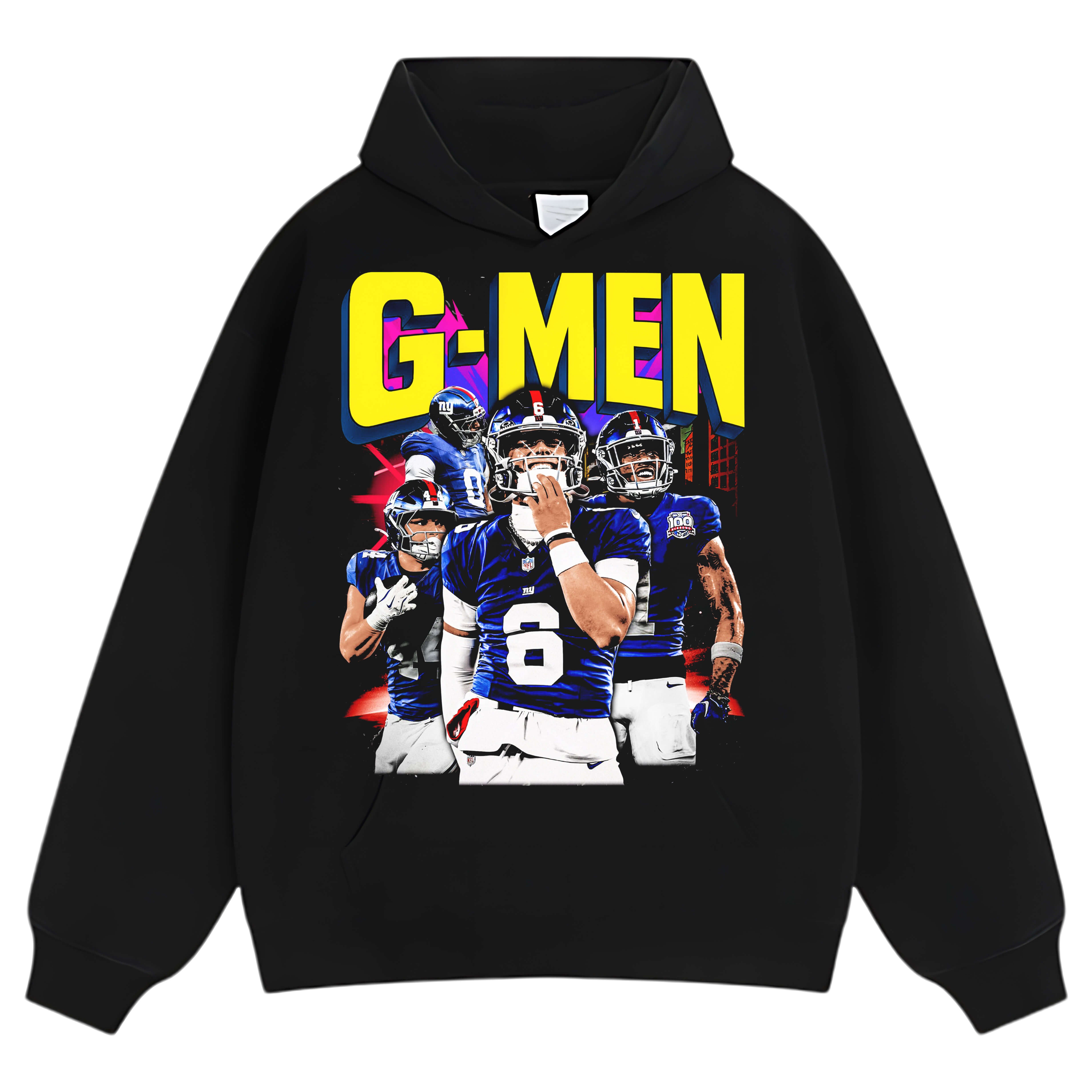 JAXSON DART G-MEN NEW YORK GIANTS 2025 VINTAGE GRAPHIC TEE & LS & HOODIE
