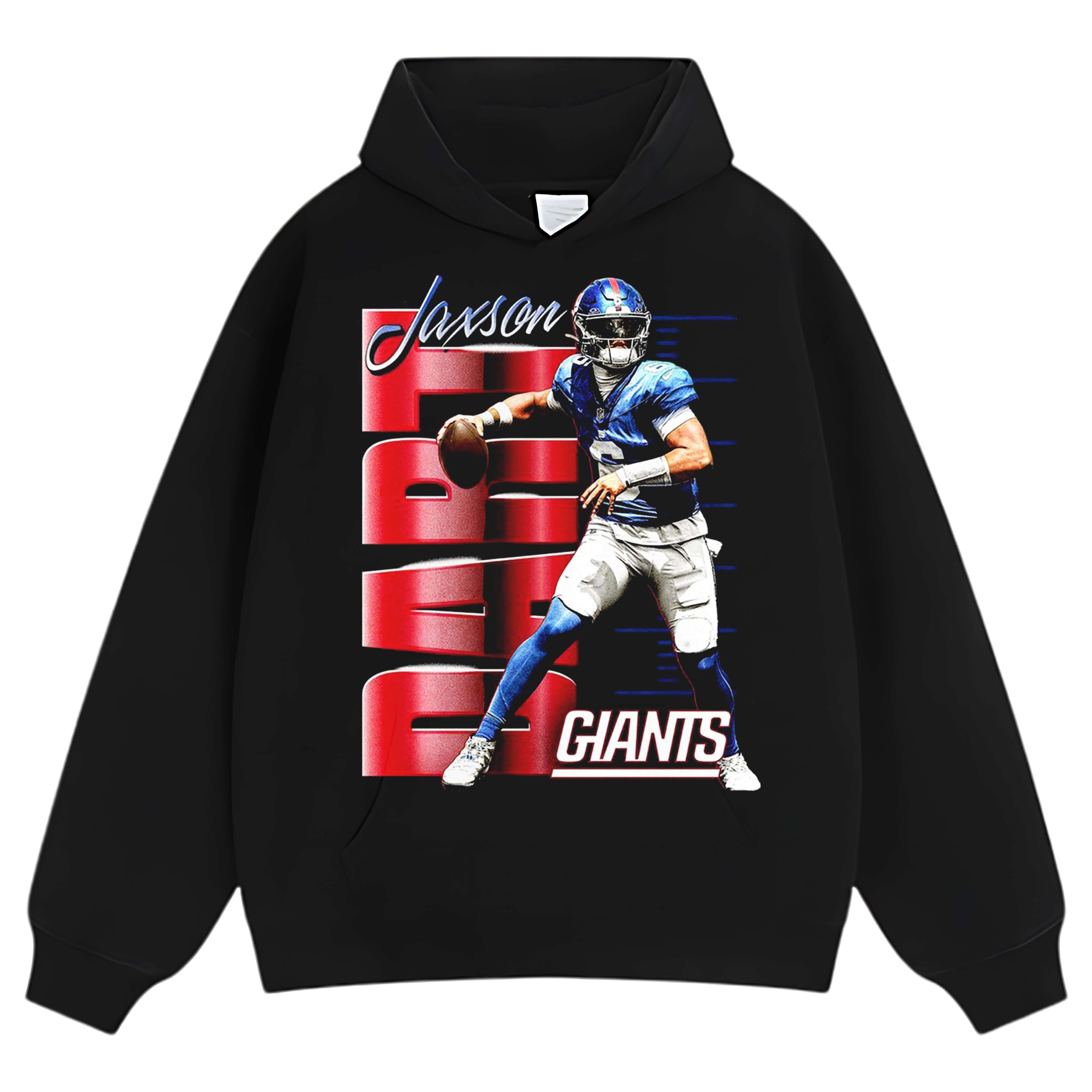 JAXSON DART NEW YORK GIANTS CELEBRATION TEE & LS & HOODIE