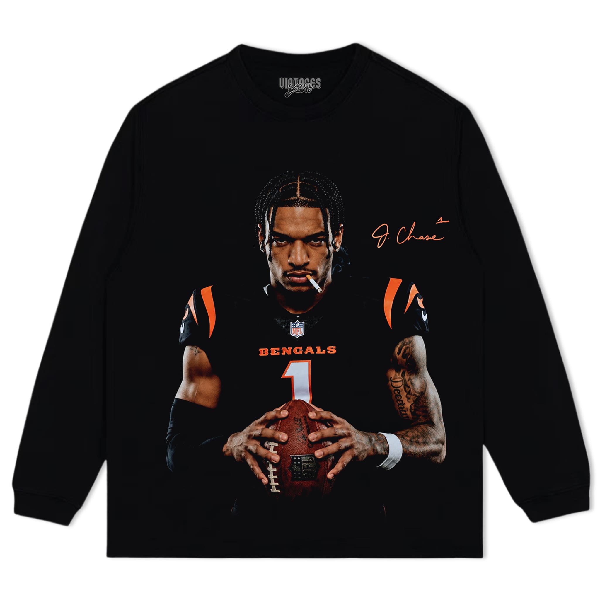 JA’MARR CHASE V2 TANK TOP & TEE & LONG SLEEVE & LAYERED LS & HOODIE