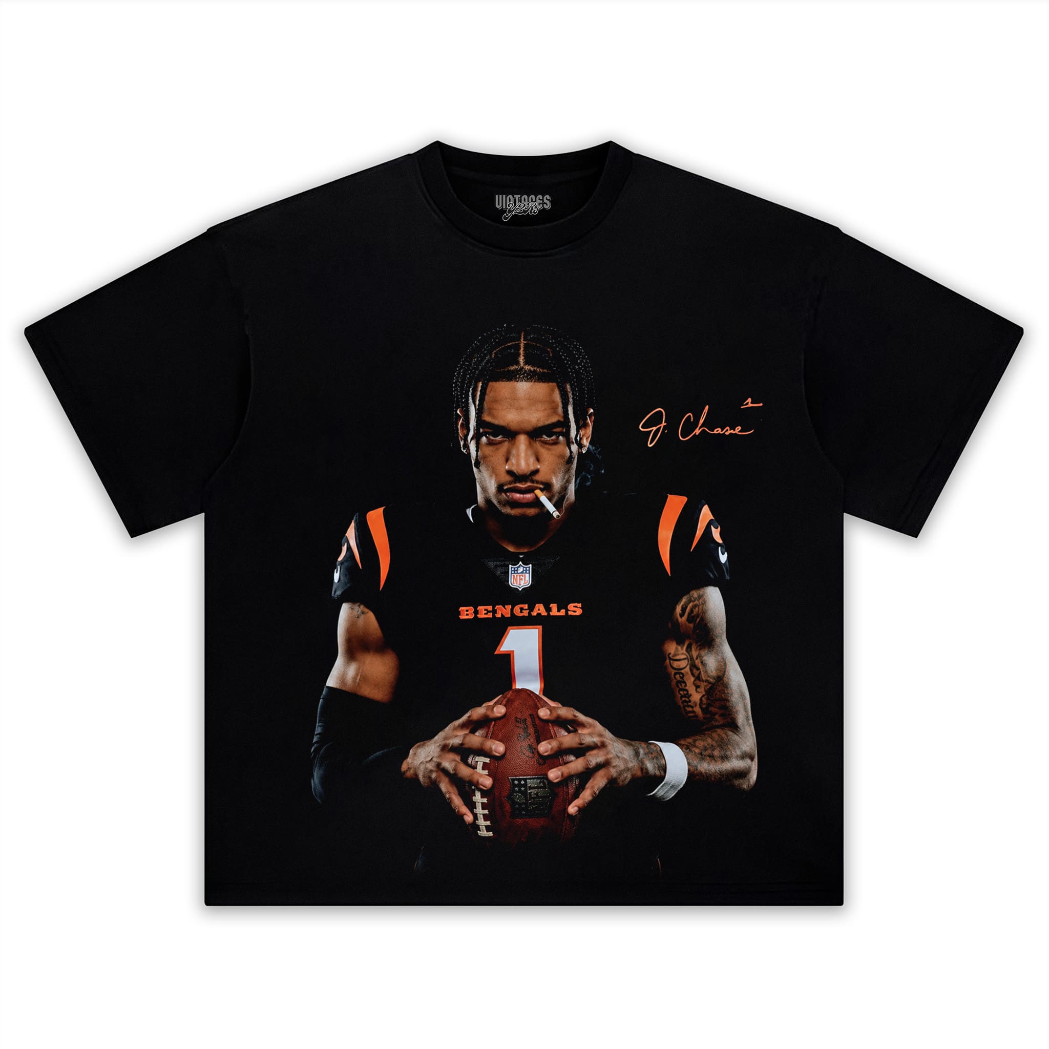 JA’MARR CHASE V2 TANK TOP & TEE & LONG SLEEVE & LAYERED LS & HOODIE
