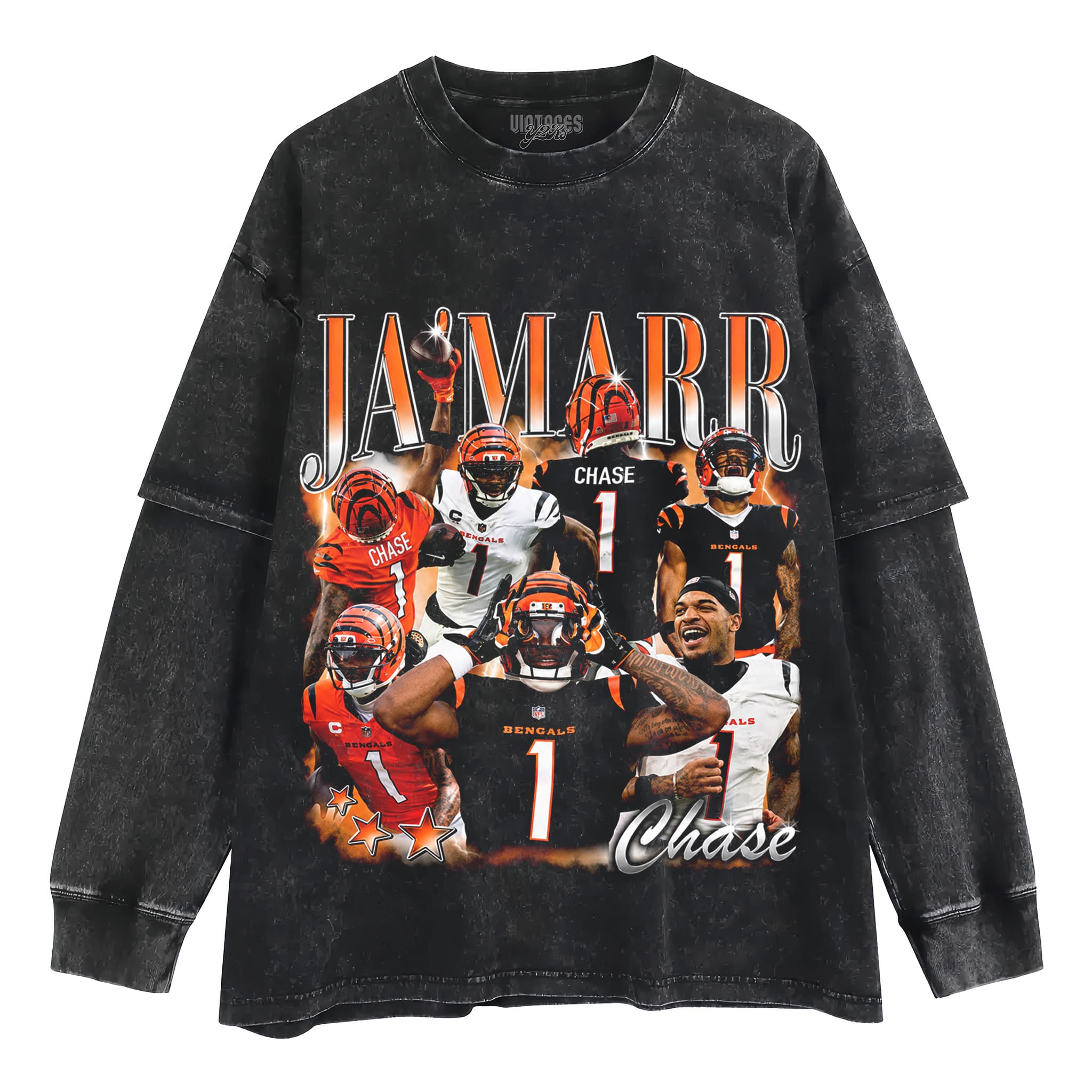 JA’MARR CHASE V3 TANK TOP & TEE & LONG SLEEVE & LAYERED LS & HOODIE