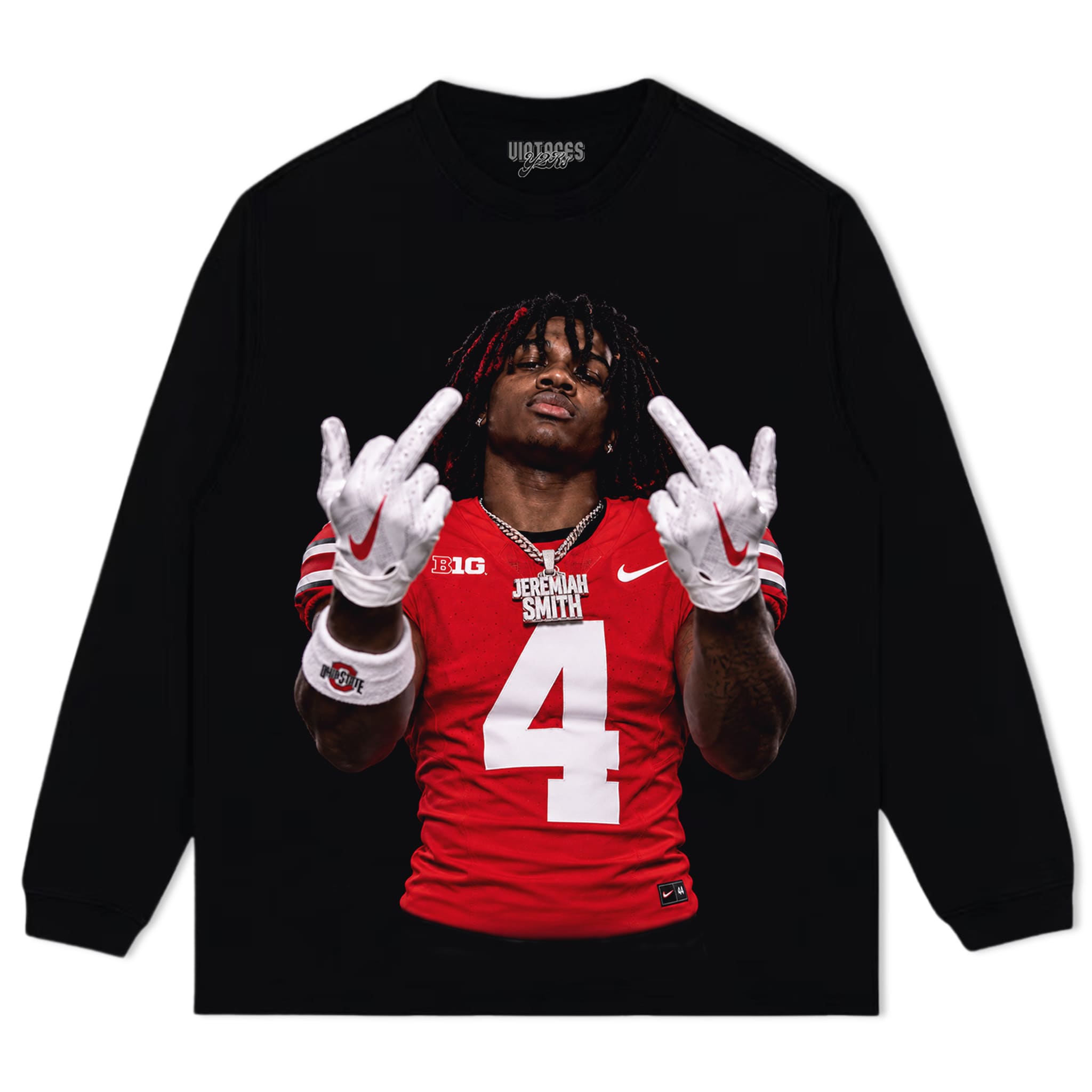 JEREMIAH SMITH - MIDDLE FINGER TANK TOP & TEE & LONG SLEEVE & LAYERED LS & HOODIE