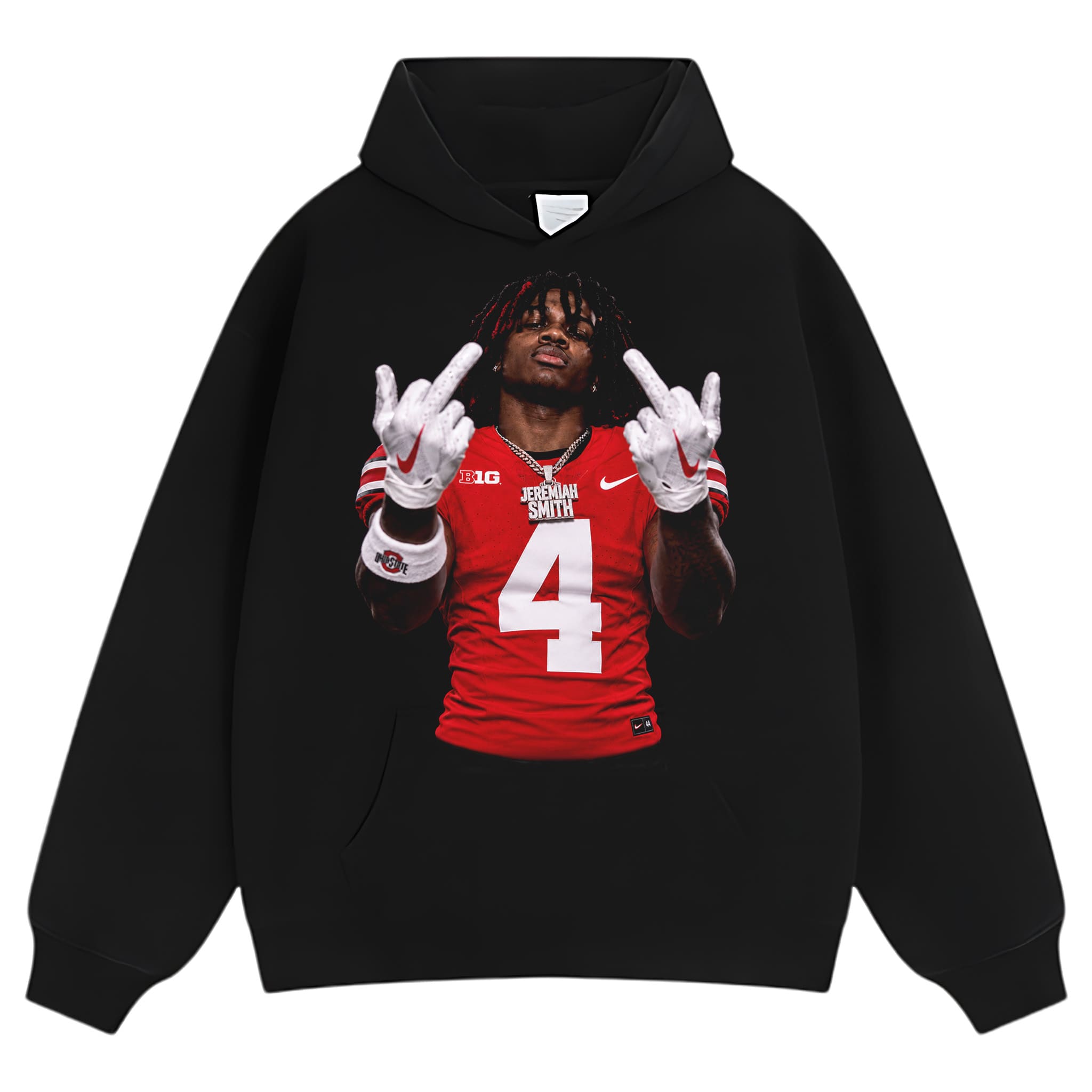 JEREMIAH SMITH - MIDDLE FINGER TANK TOP & TEE & LONG SLEEVE & LAYERED LS & HOODIE