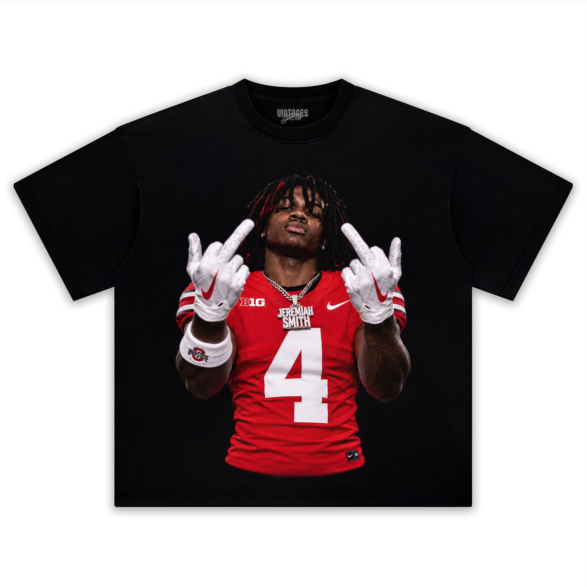 JEREMIAH SMITH - MIDDLE FINGER TANK TOP & TEE & LONG SLEEVE & LAYERED LS & HOODIE
