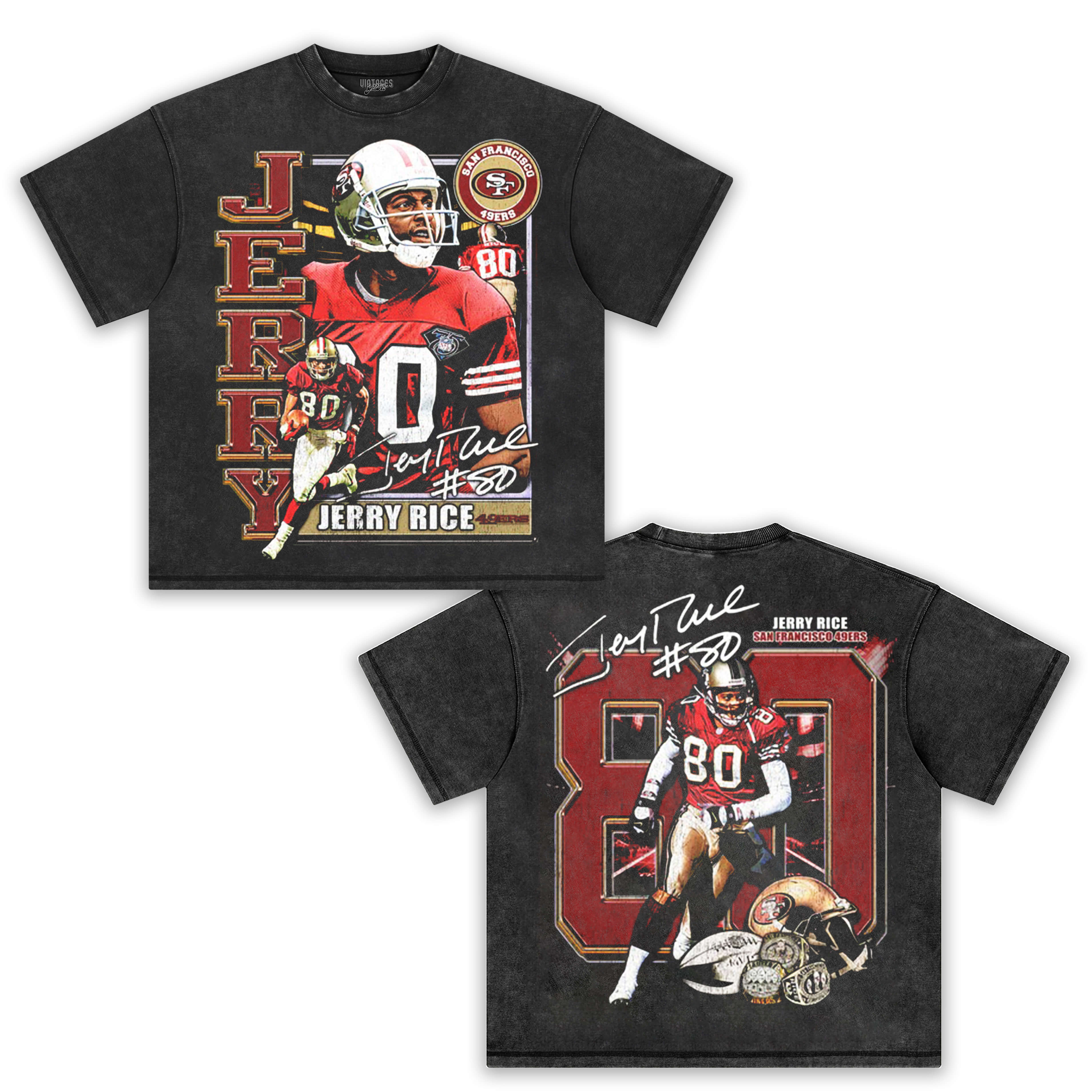 JERRY RICE RINGS TEE