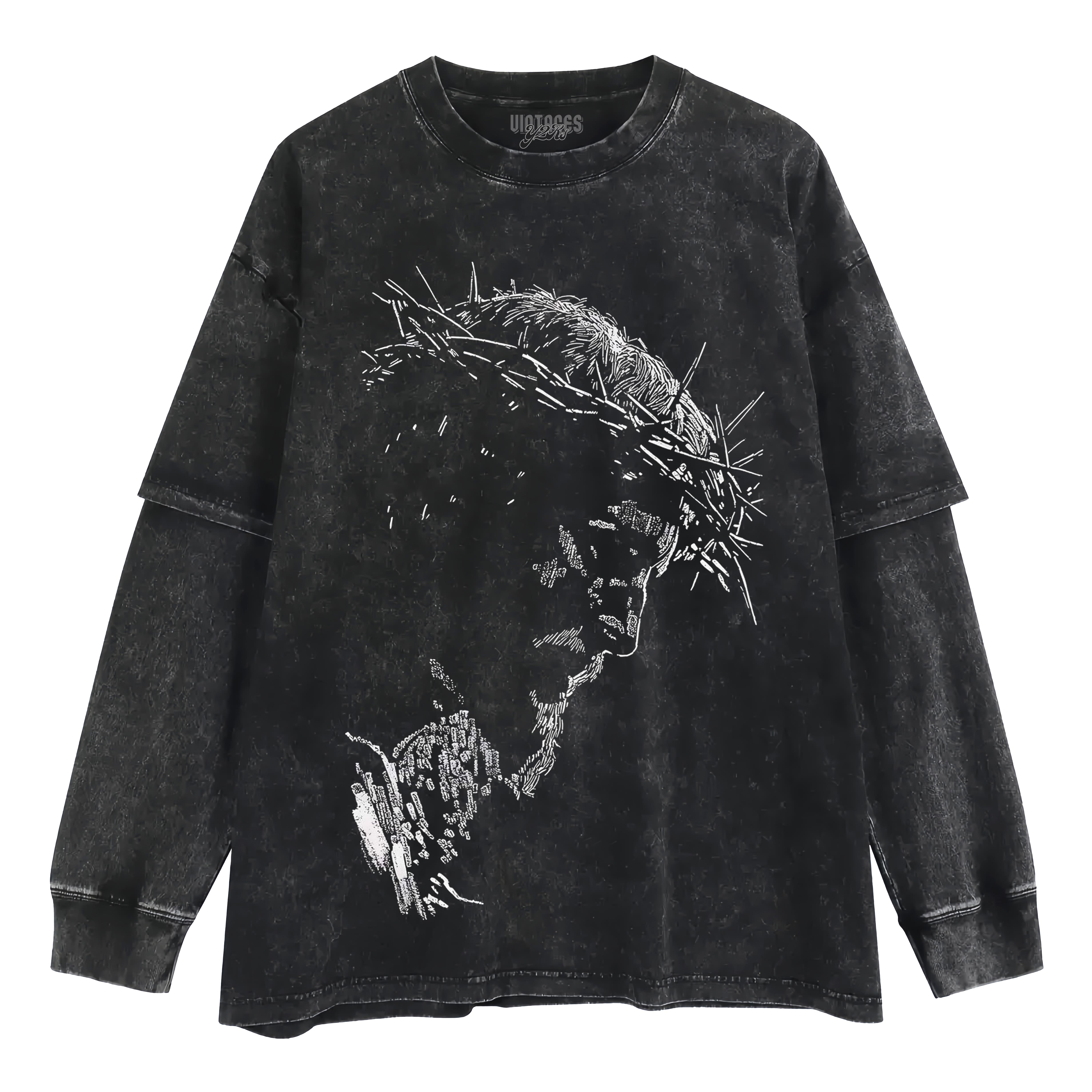 JESUS V4 TANK TOP & TEE & LONG SLEEVE & LAYERED LS & HOODIE