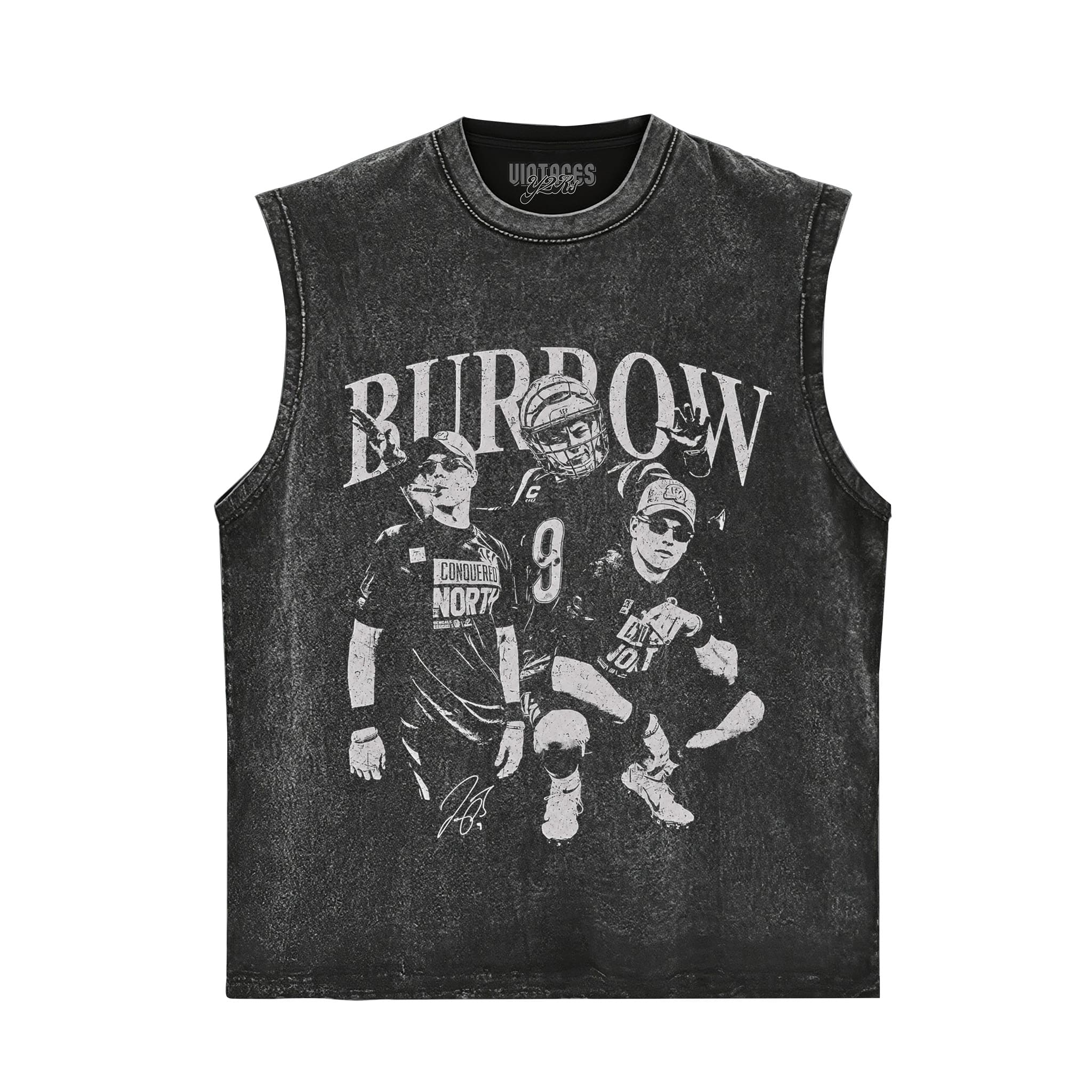 JOE BURROW FUNNY FOOTBALL VINTAGE TANK TOP & TEE & LONG SLEEVE & LAYERED LS & HOODIE