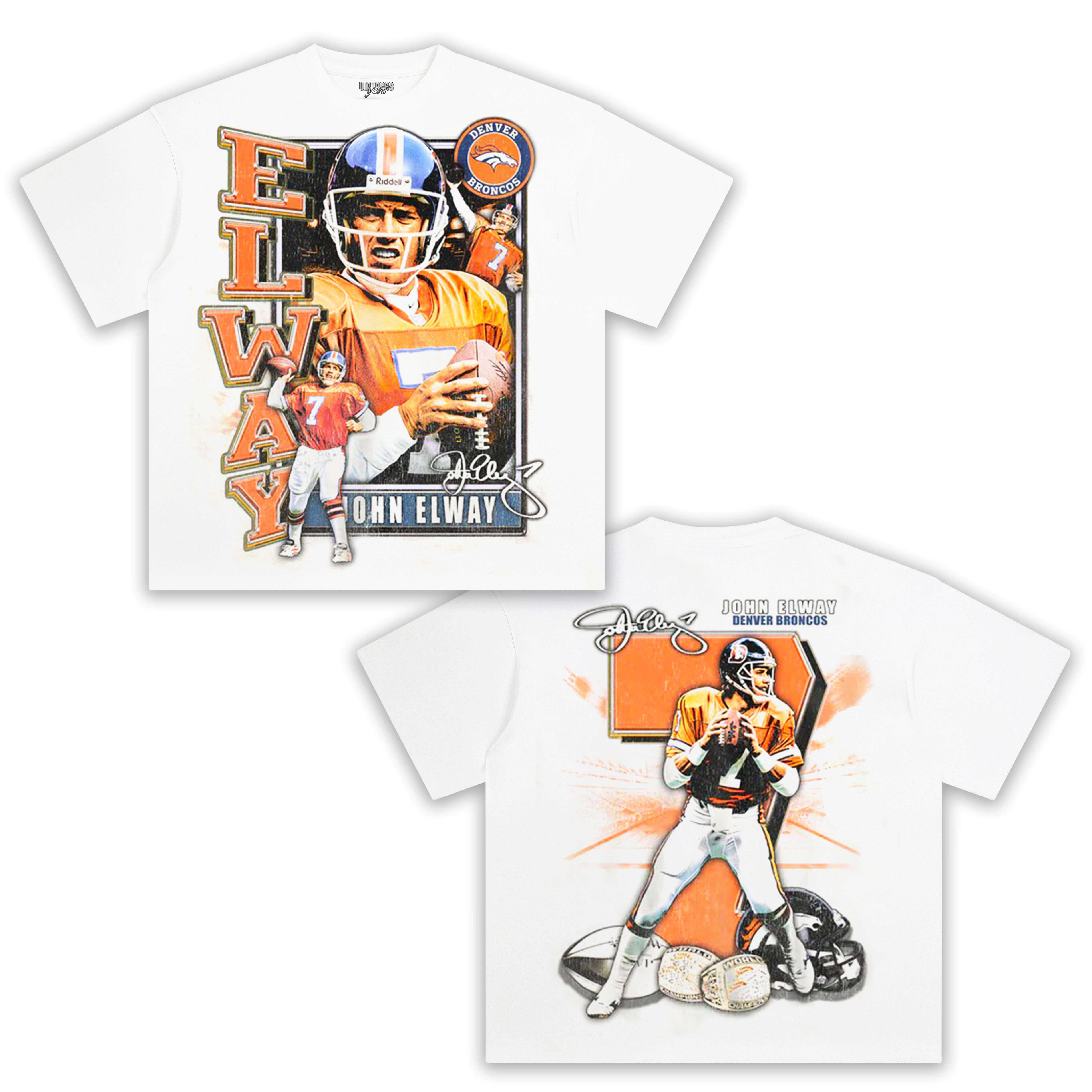 JOHN ELWAY RINGS TEE