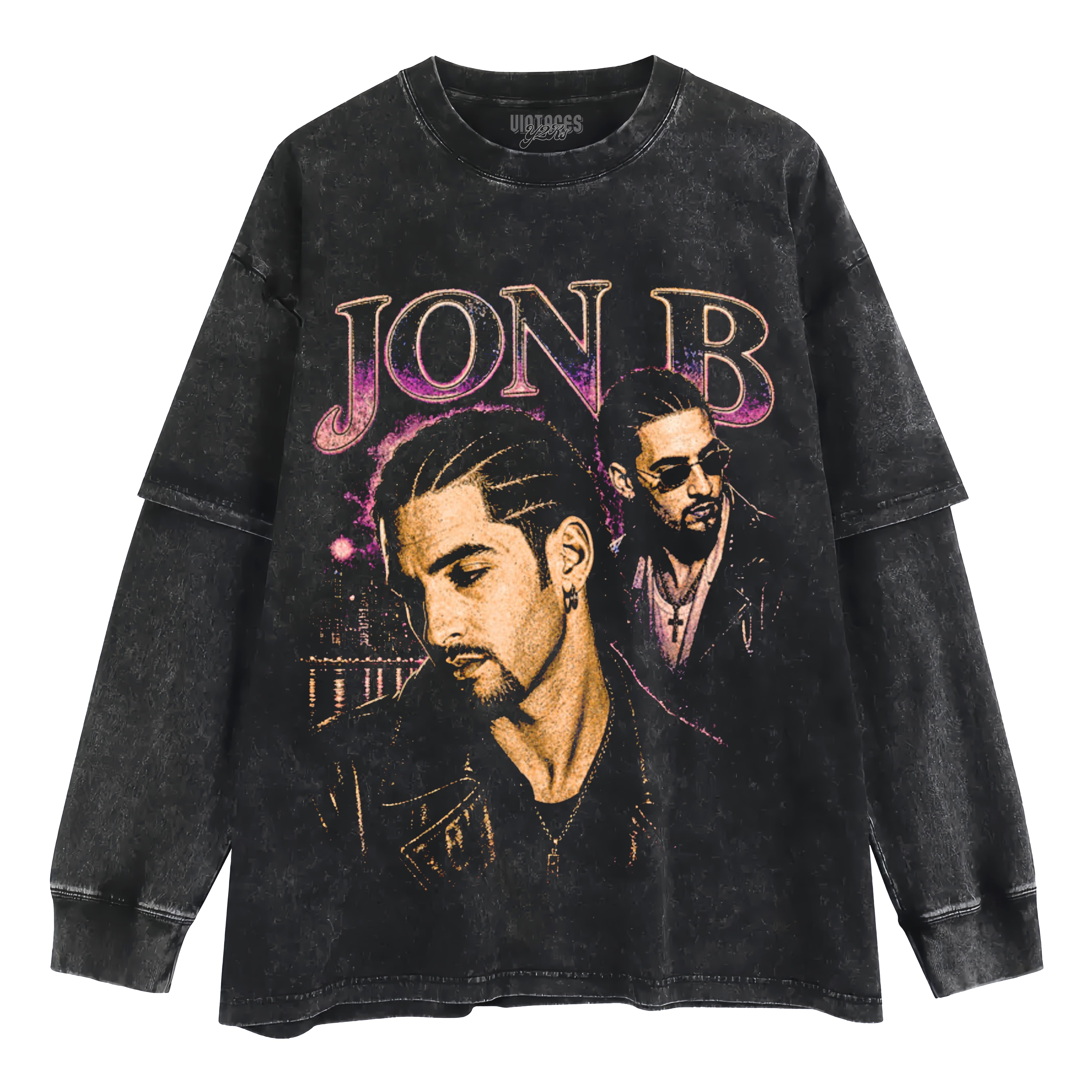 JON B TANK TOP & TEE & LONG SLEEVE & LAYERED LS & HOODIE