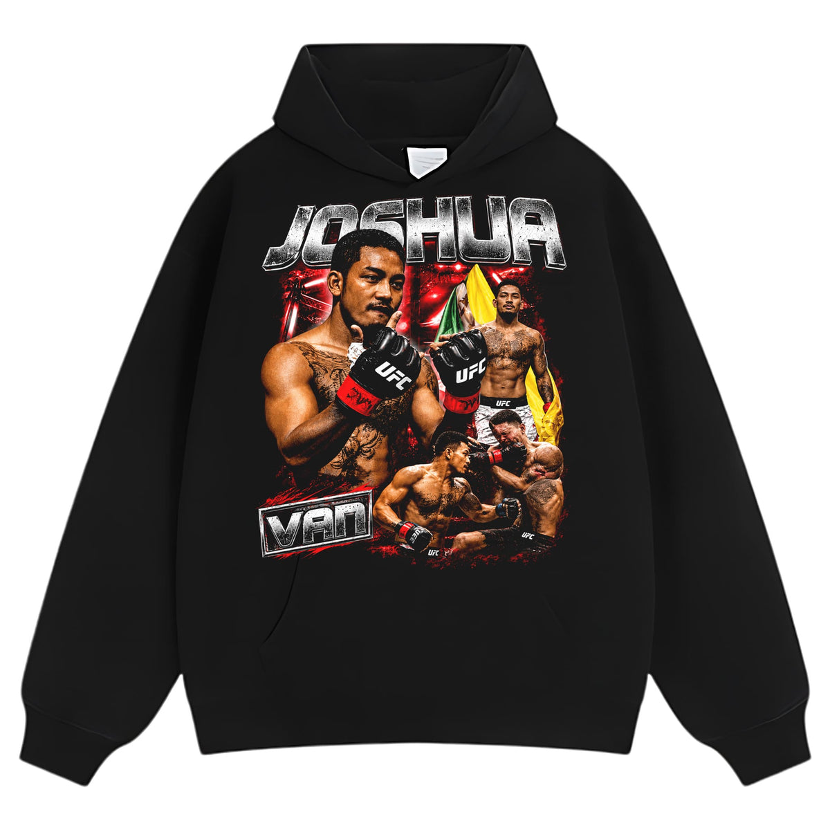JOSHUA VAN - THE FEARLESS - UFC FLYWEIGHT CHAMPIONSHIP TANK TOP & TEE & LONG SLEEVE & LAYERED LS & HOODIE