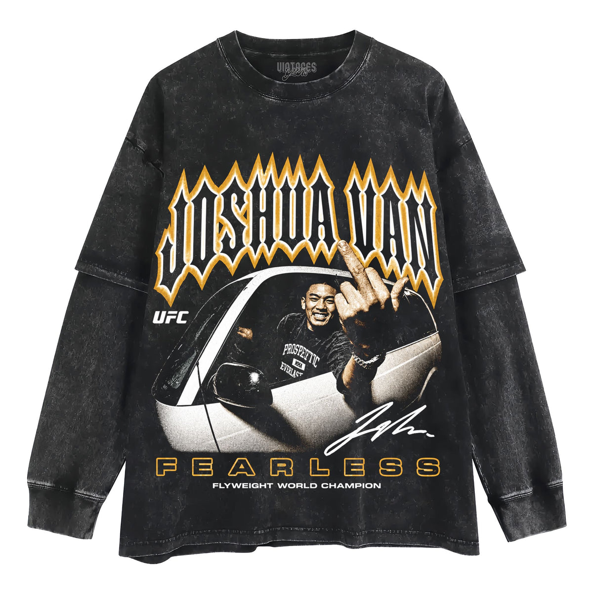 JOSHUA VAN - THE FEARLESS SIGNATURE TANK TOP & TEE & LONG SLEEVE & LAYERED LS & HOODIE
