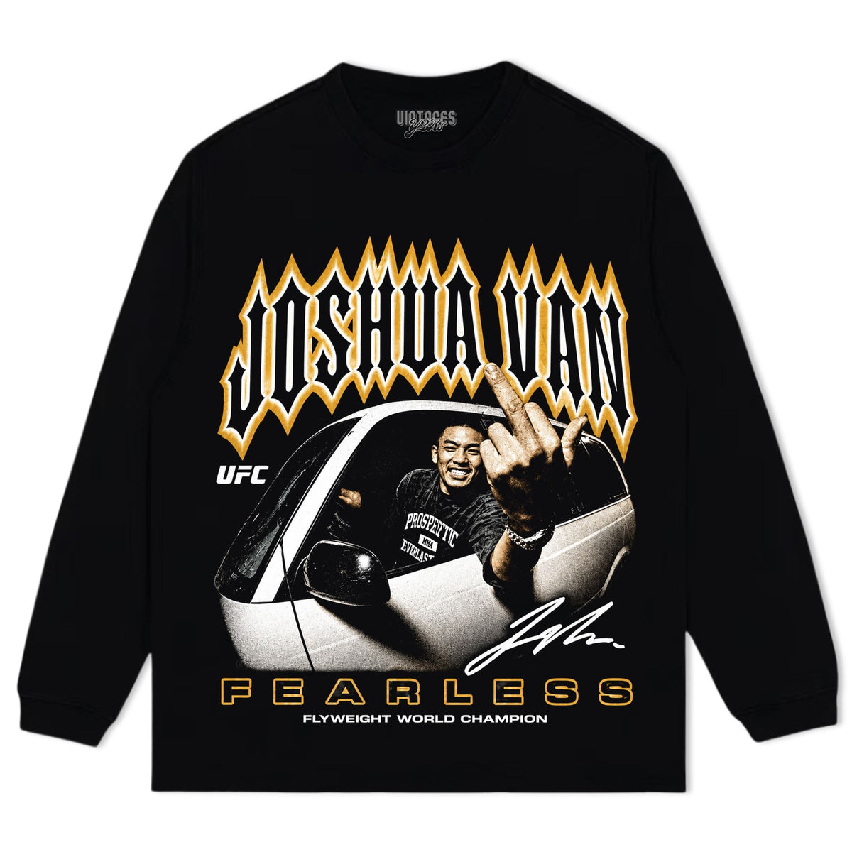 JOSHUA VAN - THE FEARLESS SIGNATURE TANK TOP & TEE & LONG SLEEVE & LAYERED LS & HOODIE