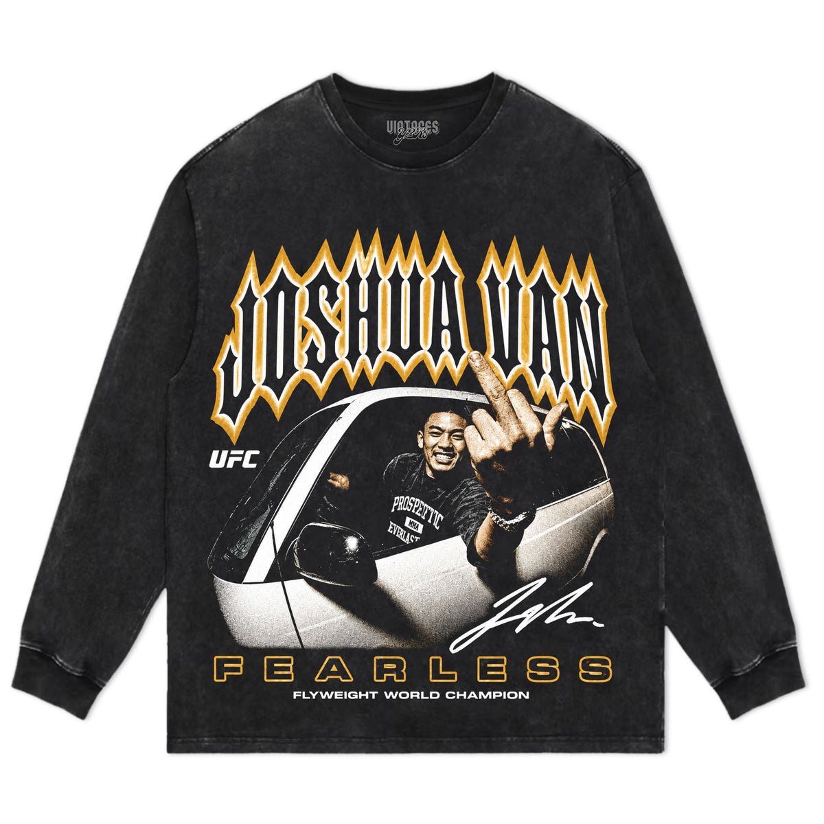 JOSHUA VAN - THE FEARLESS SIGNATURE TANK TOP & TEE & LONG SLEEVE & LAYERED LS & HOODIE
