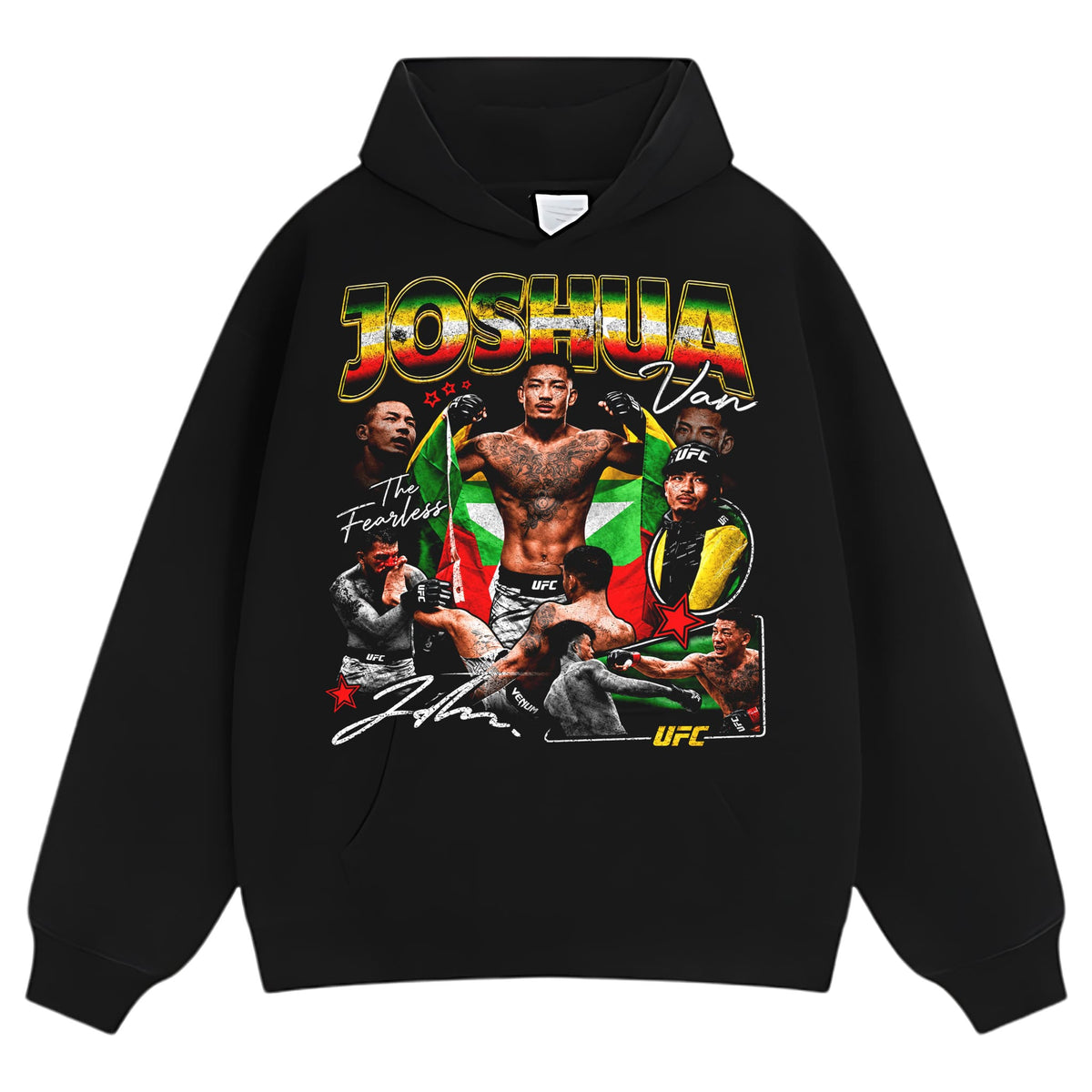 JOSHUA VAN - THE FEARLESS SIGNATURE V2 TANK TOP & TEE & LONG SLEEVE & LAYERED LS & HOODIE