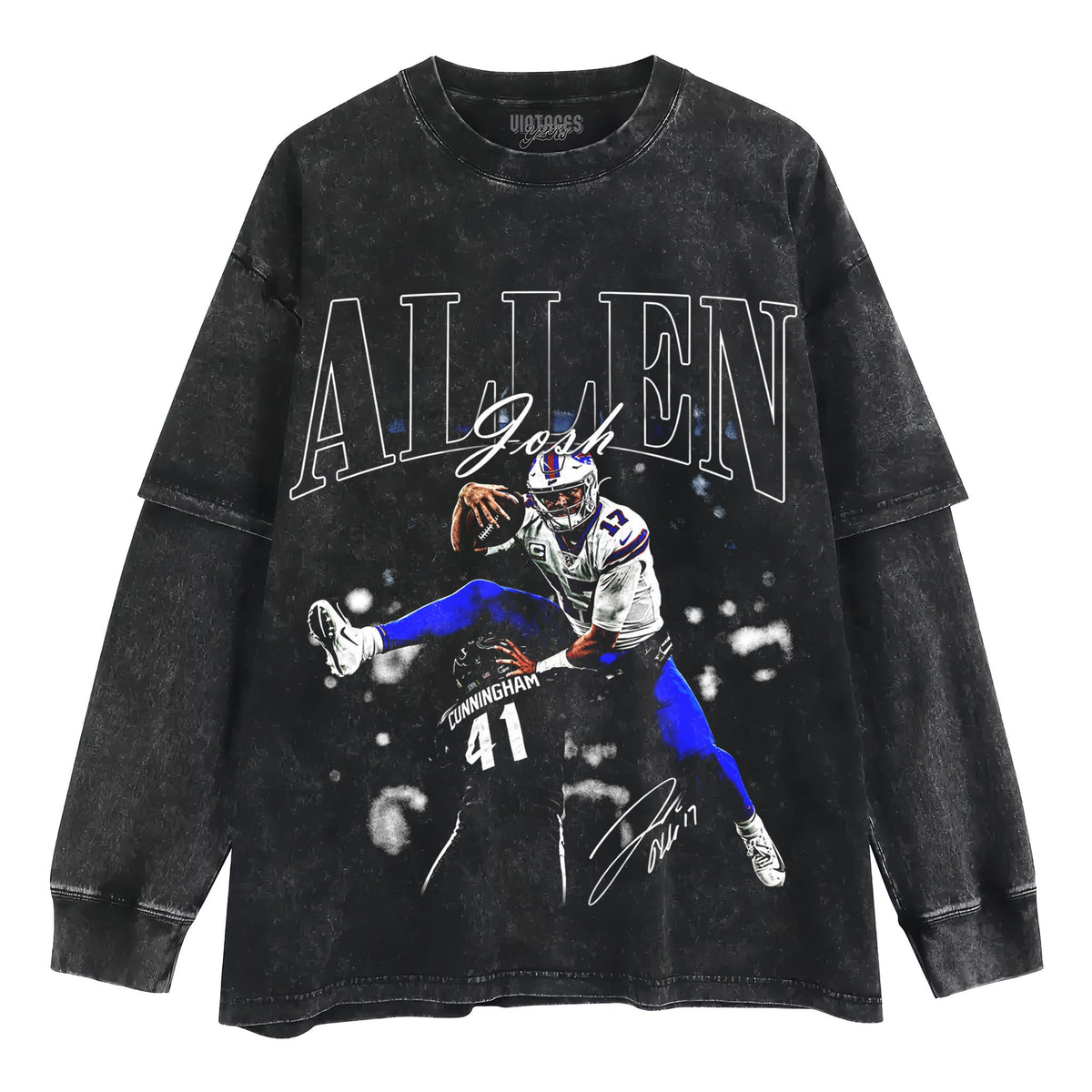 JOSH ALLEN FOOTBALL TANK TOP & TEE & LONG SLEEVE & LAYERED LS & HOODIE
