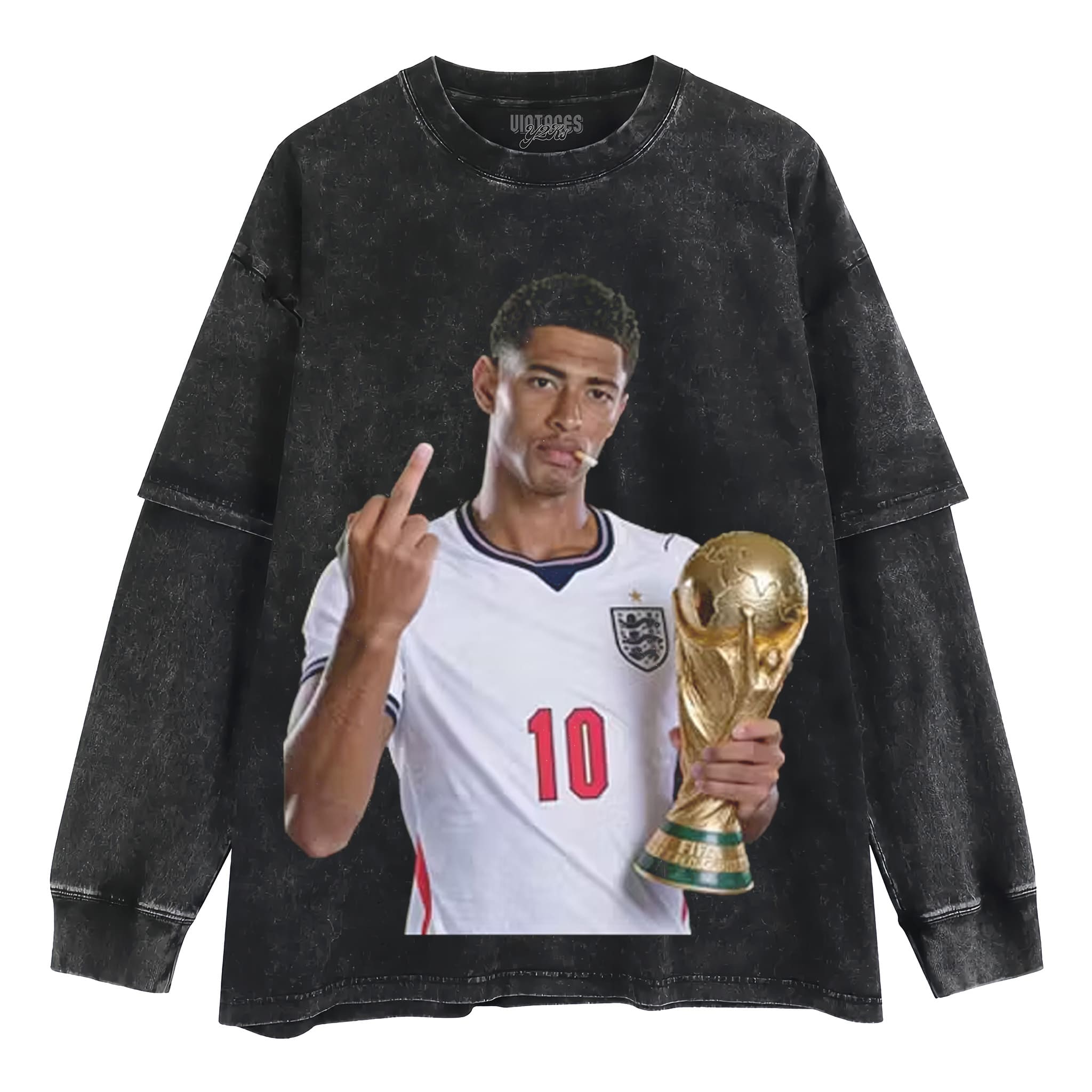 JUDE BELLINGHAM ENGLAND TANK TOP & TEE & LONG SLEEVE & LAYERED LS & HOODIE