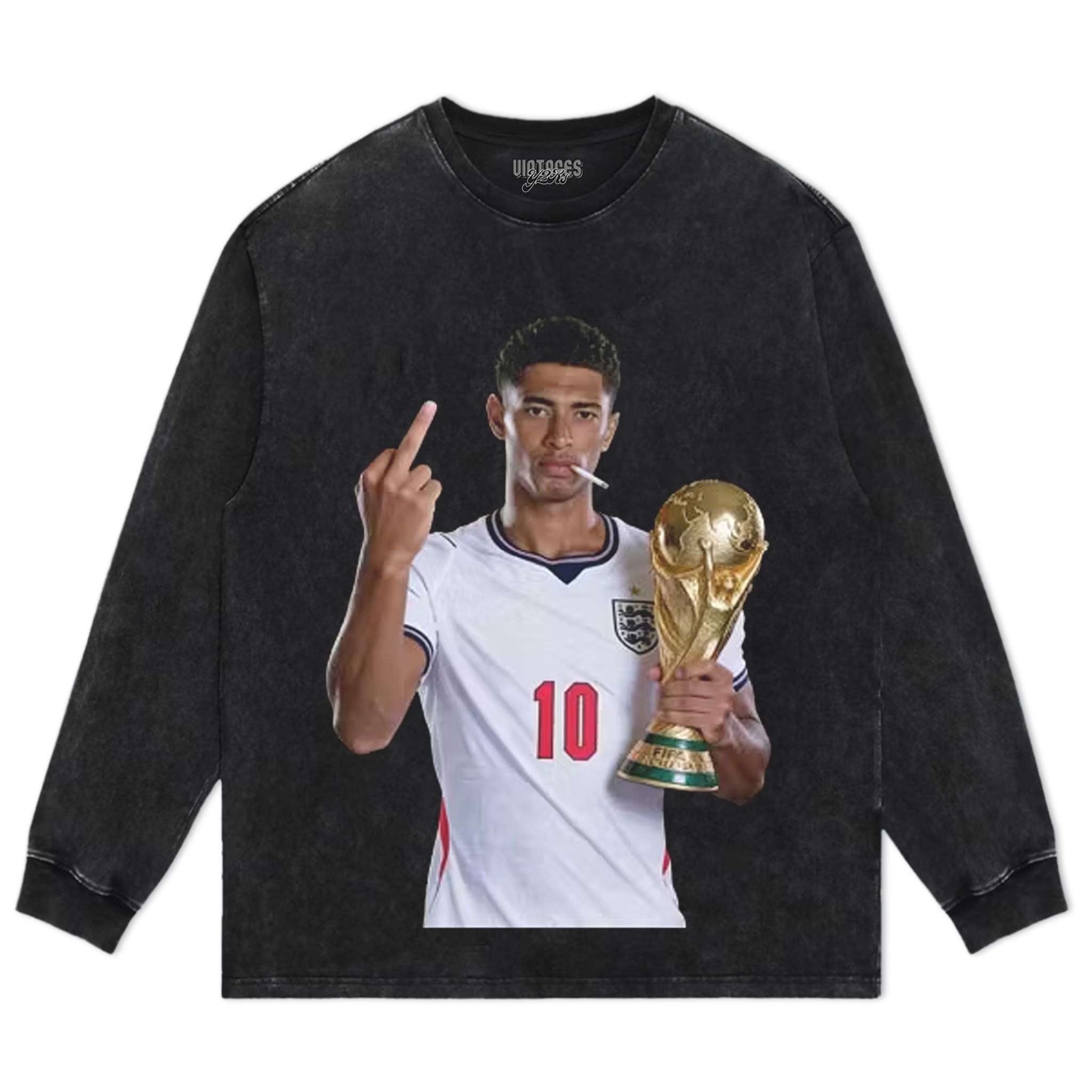 JUDE BELLINGHAM ENGLAND V2 TANK TOP & TEE & LONG SLEEVE & LAYERED LS & HOODIE