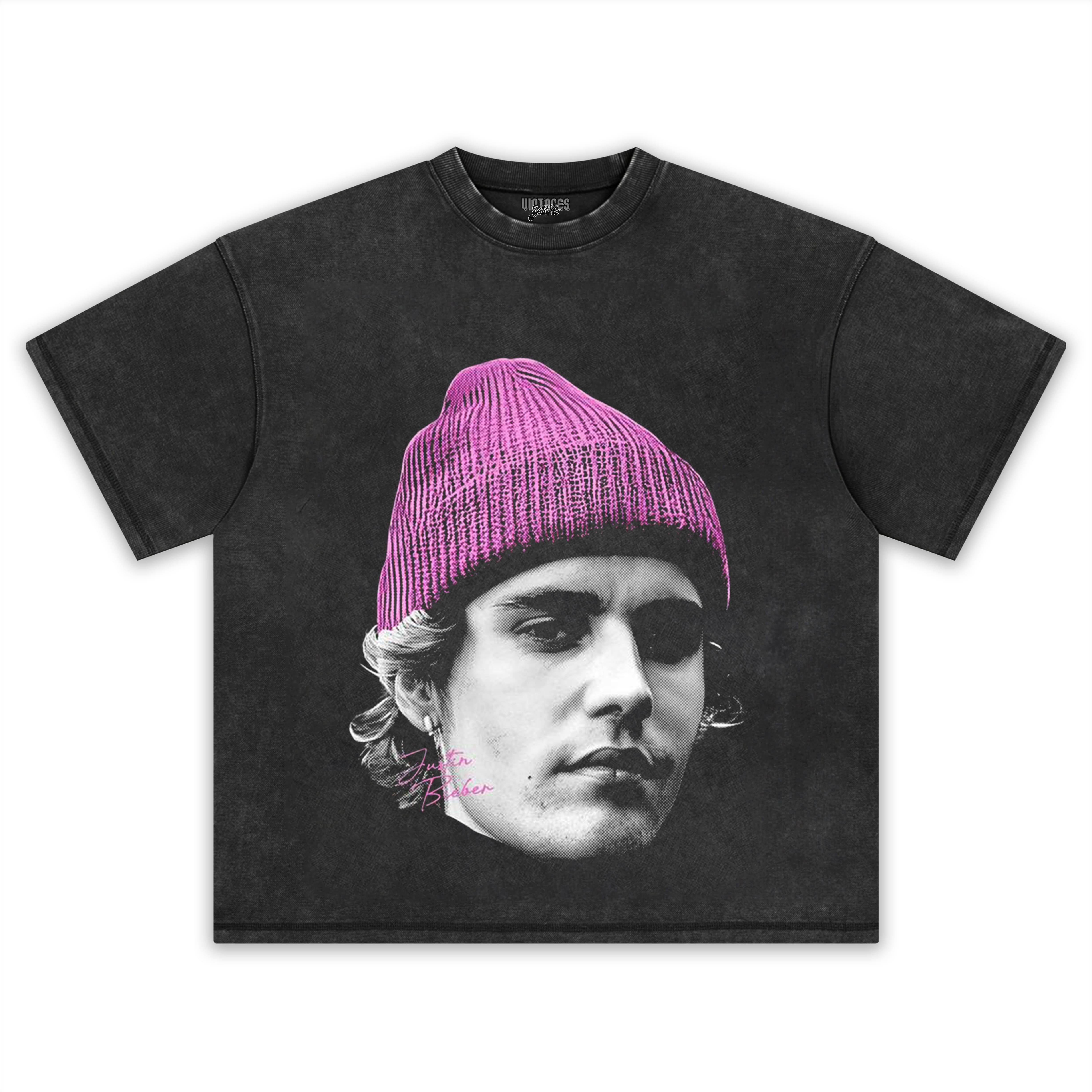 JUSTIN BIEBER 2026 BIG FACE TANK TOP & TEE & LONG SLEEVE & LAYERED LS & HOODIE