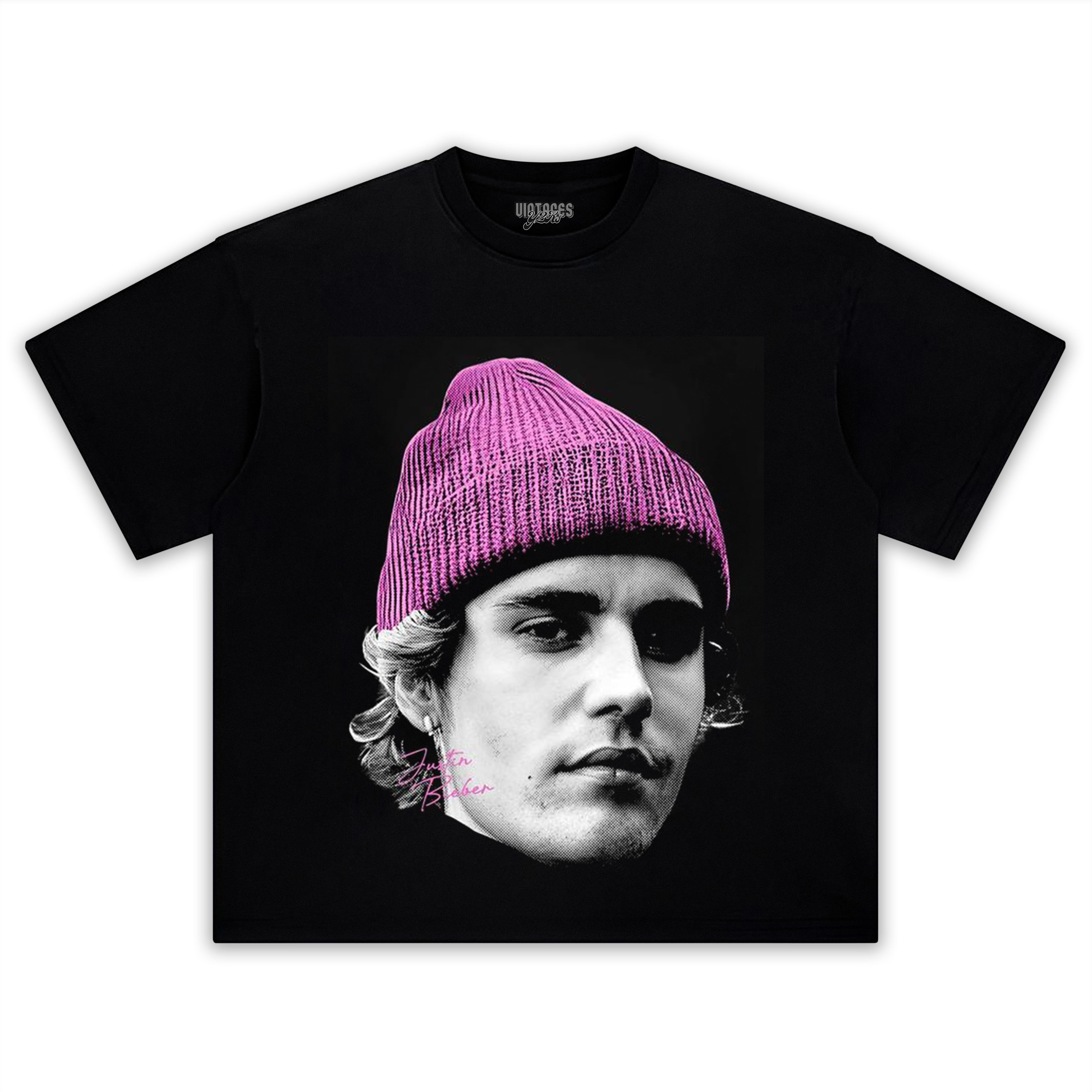 JUSTIN BIEBER 2026 BIG FACE TANK TOP & TEE & LONG SLEEVE & LAYERED LS & HOODIE