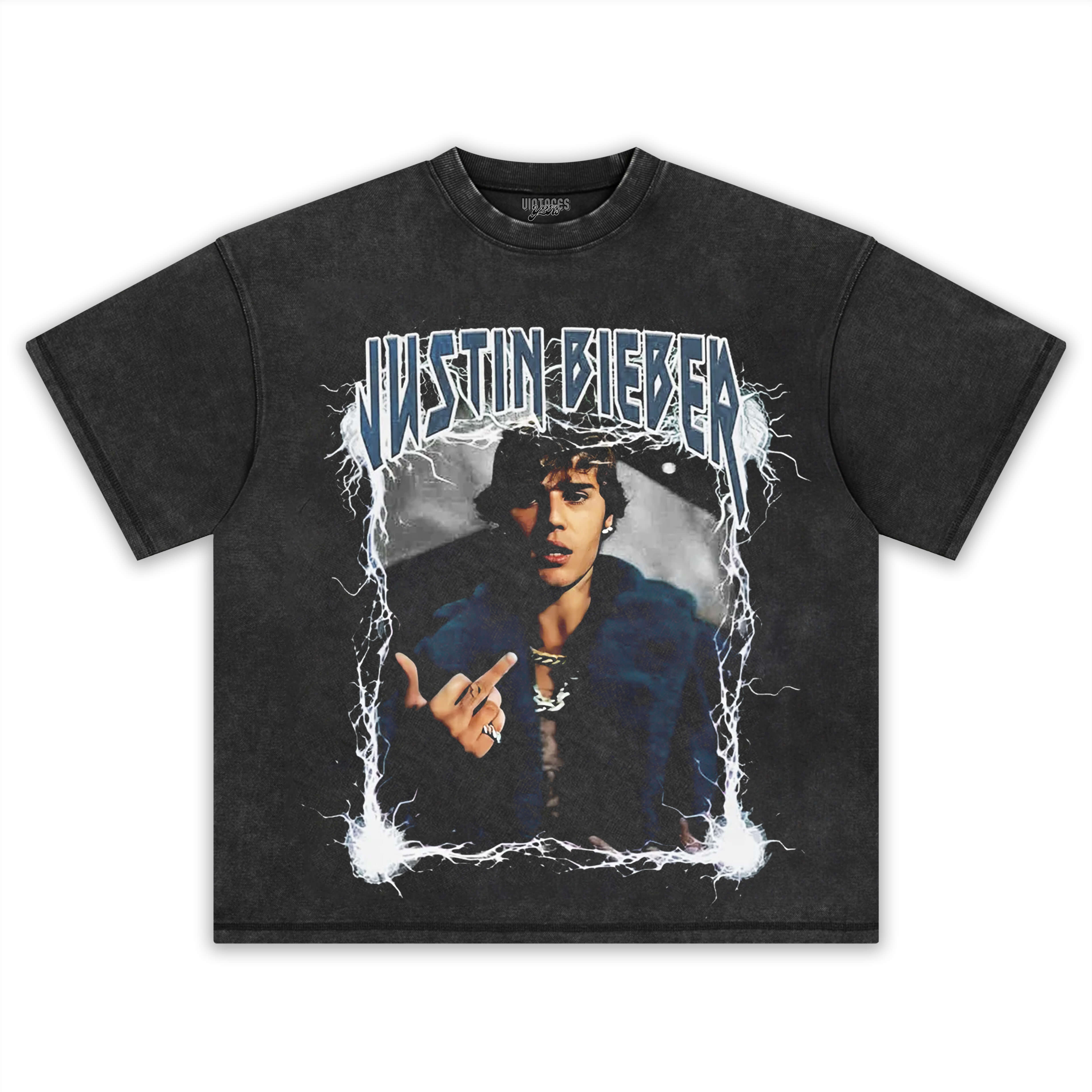 JUSTIN BIEBER 2025 Y2K NEW TEE