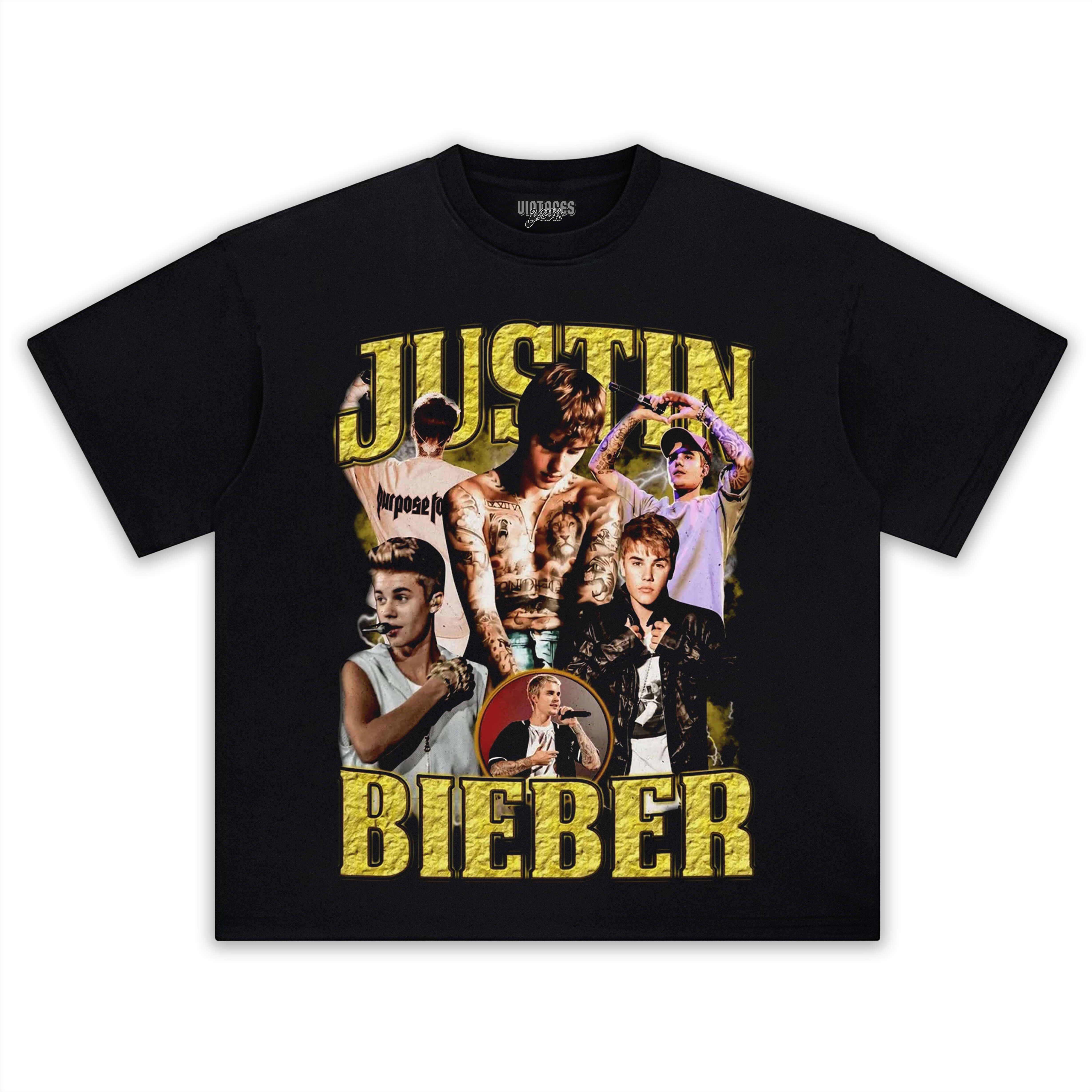 JUSTIN BIEBER VINTAGE TEE & LS & HOODIE