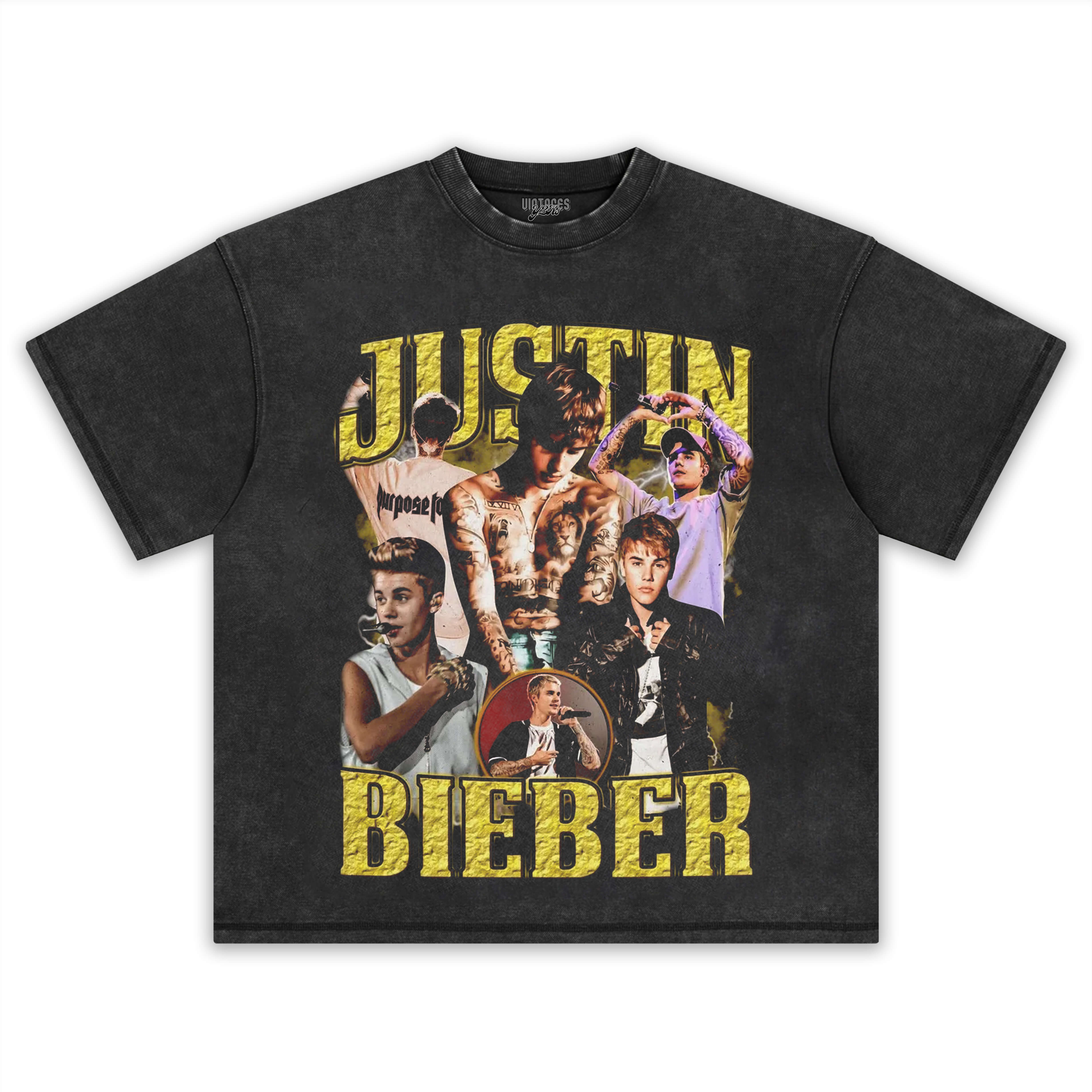 JUSTIN BIEBER VINTAGE TEE & LS & HOODIE