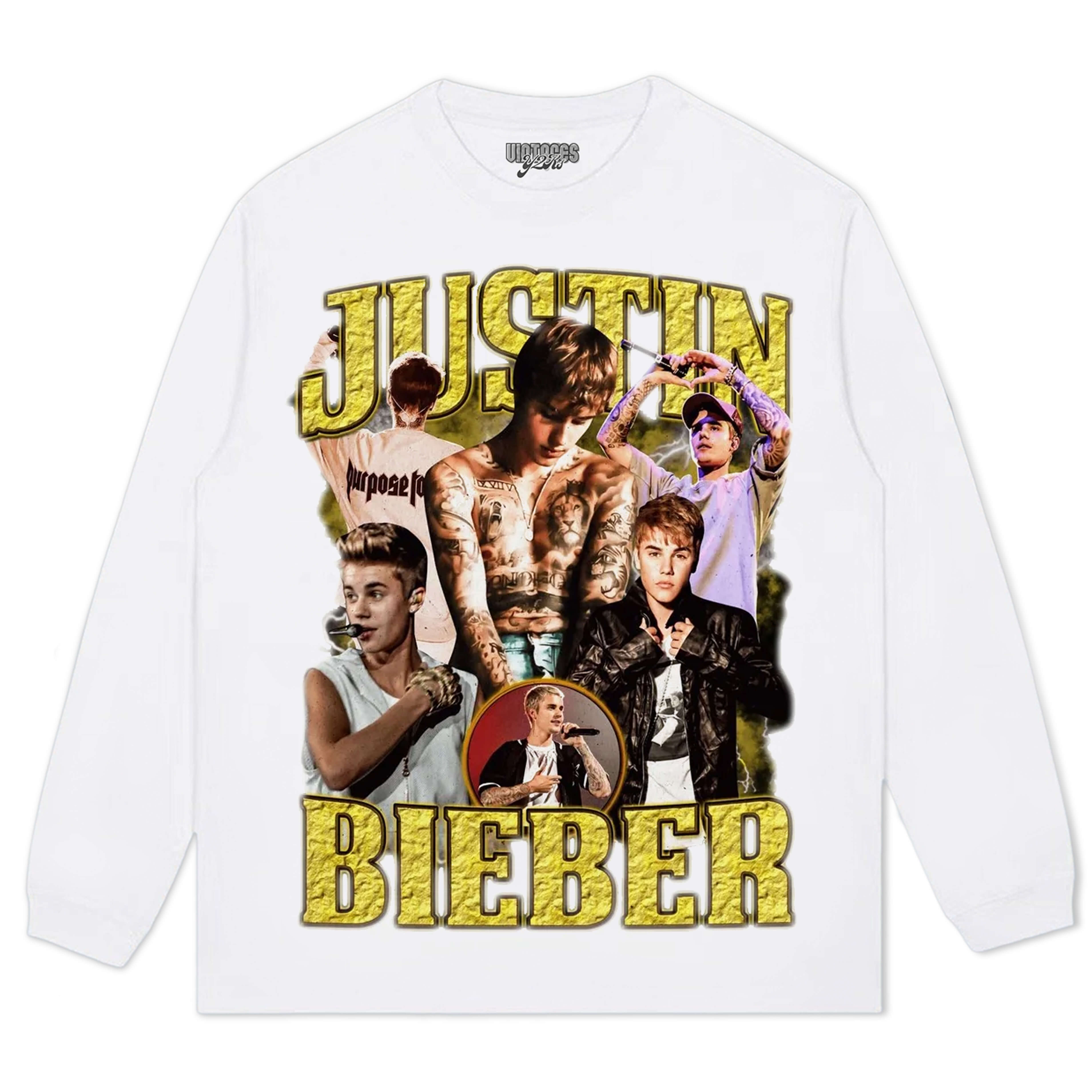 JUSTIN BIEBER VINTAGE TEE & LS & HOODIE