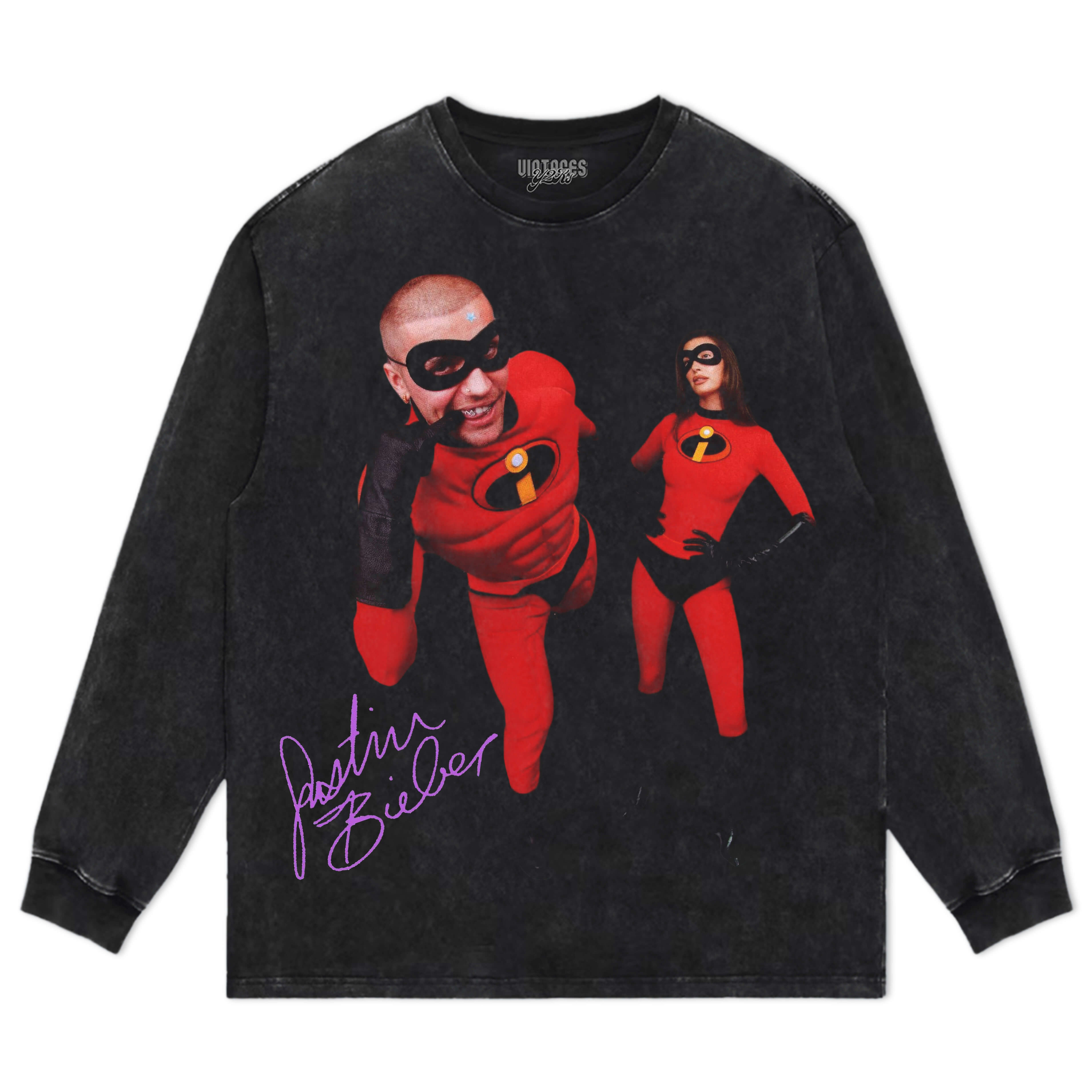 JUSTIN BIEBER & THE INCREDIBLES TEE & LS & HOODIE