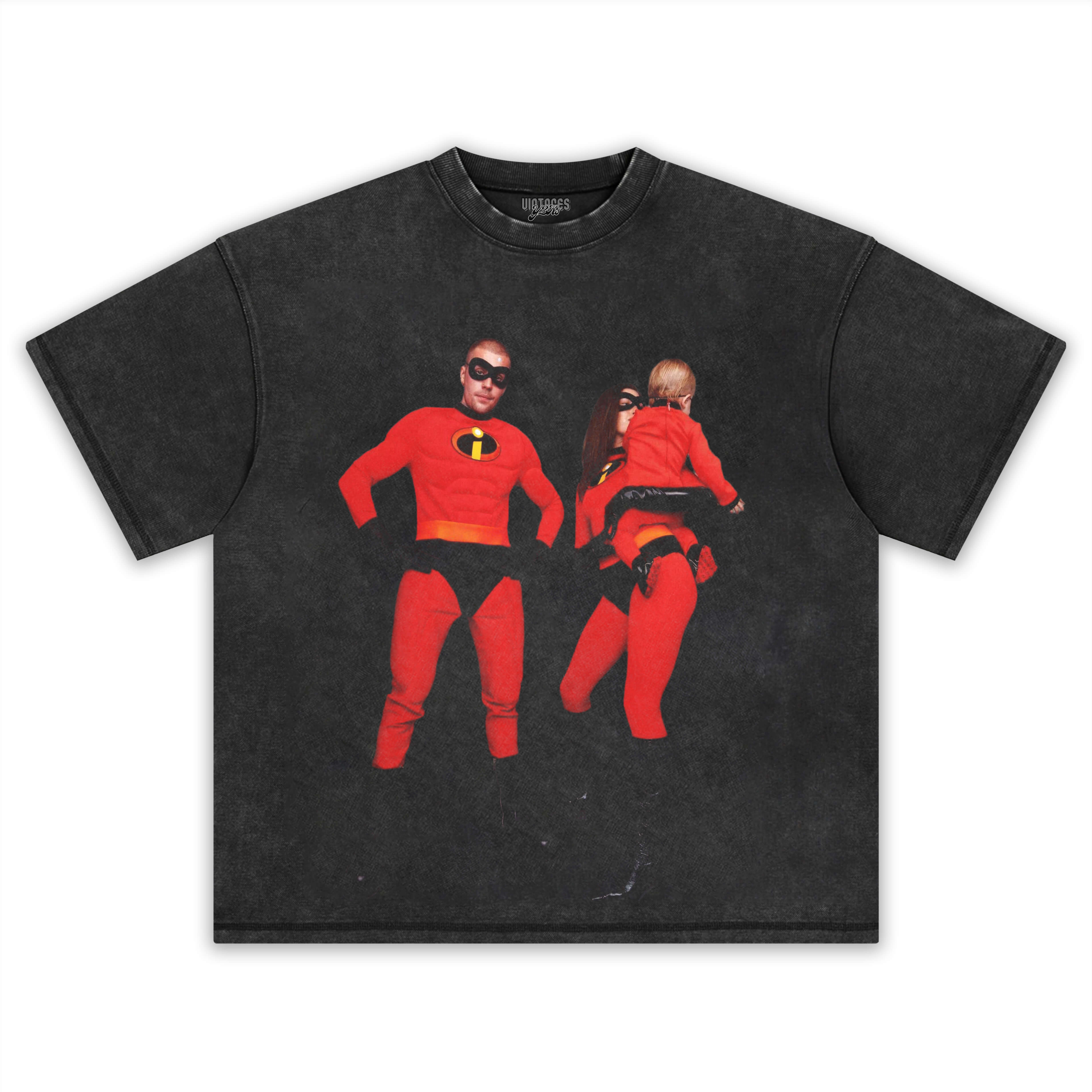 JUSTIN BIEBER & THE INCREDIBLES V2 TEE & LS & HOODIE