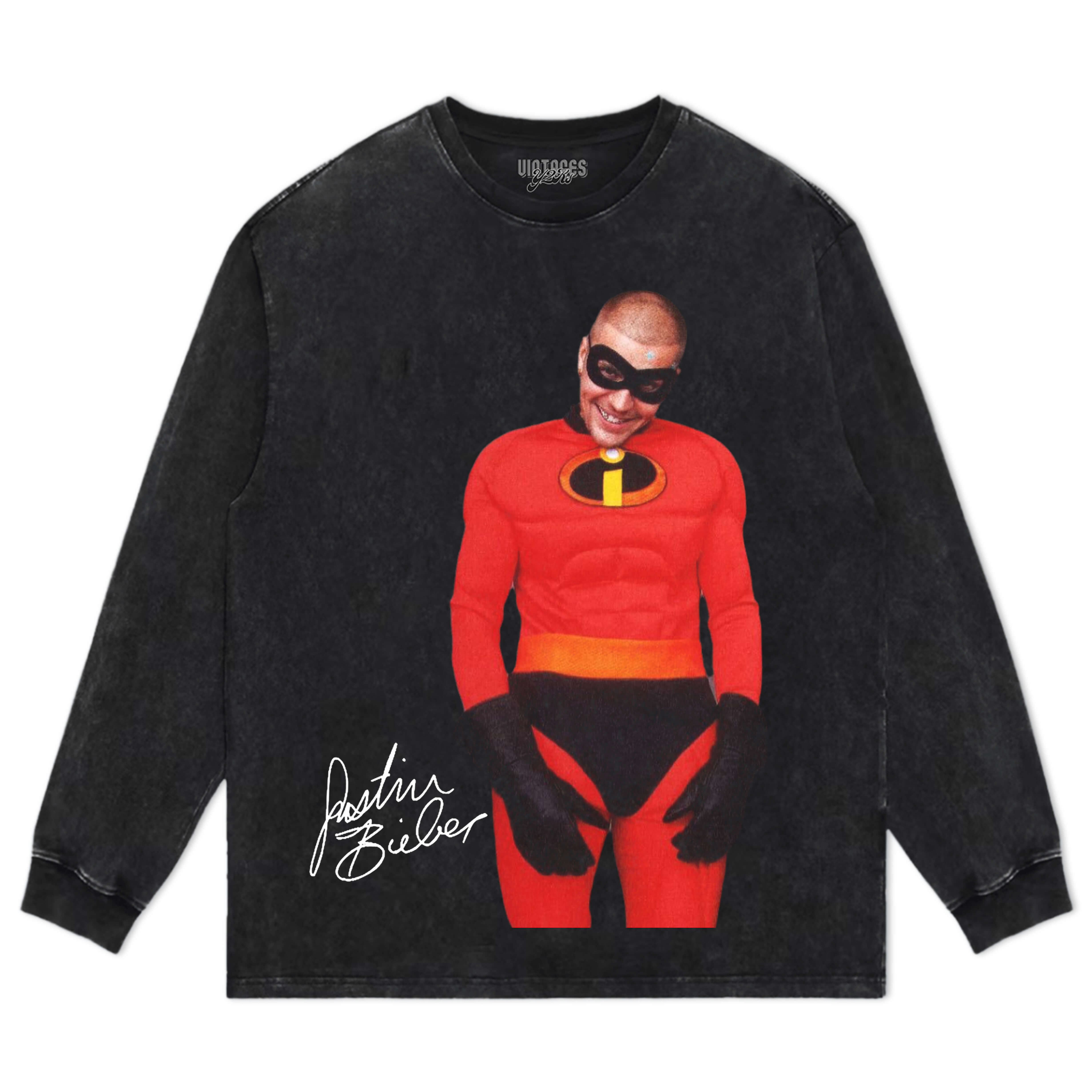 JUSTIN BIEBER & THE INCREDIBLES V3 TEE & LS & HOODIE