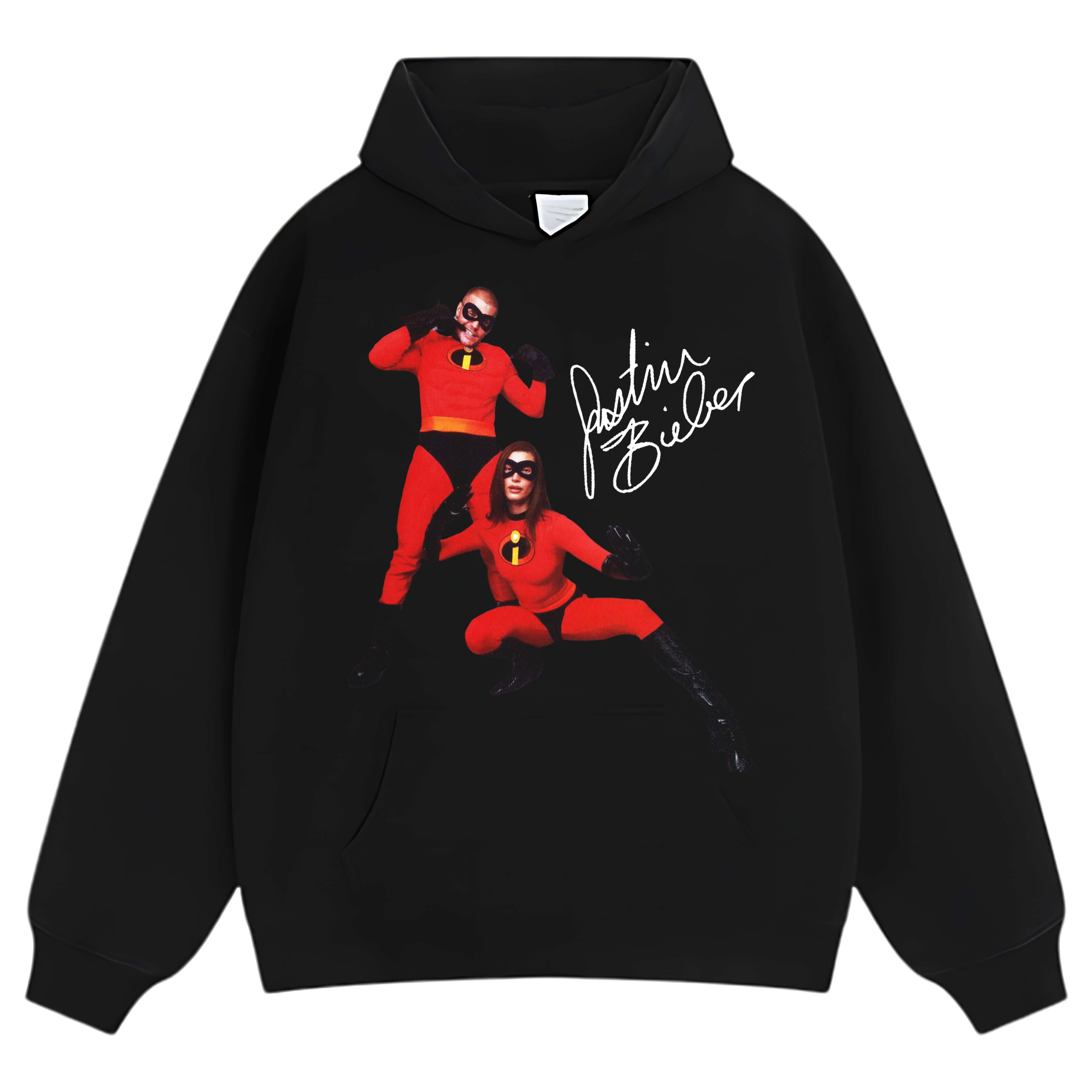 JUSTIN BIEBER & THE INCREDIBLES V4 TEE & LS & HOODIE