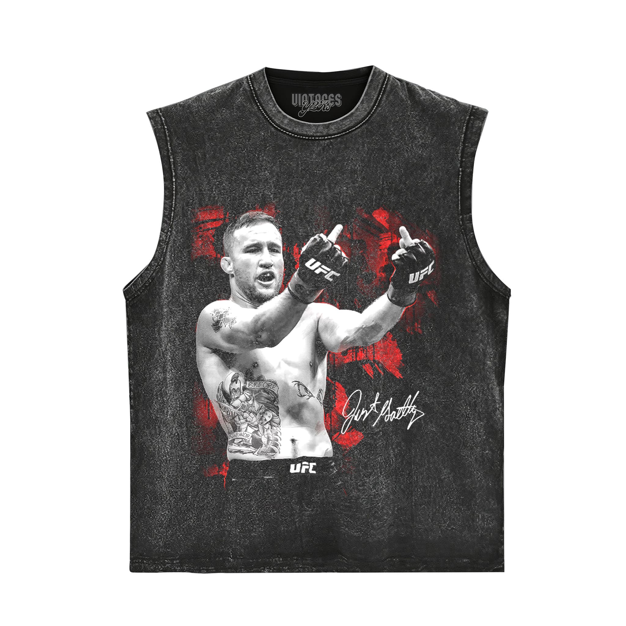 JUSTIN GAETHJE UFC FIGHTER 2026 TANK TOP & TEE & LONG SLEEVE & LAYERED LS & HOODIE
