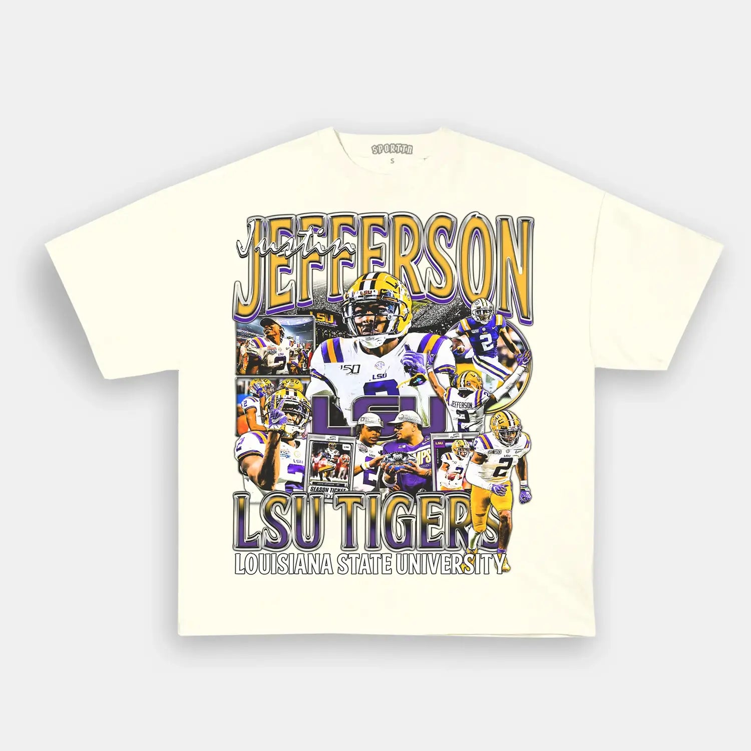 JUSTIN JEFFERSON - LSU TEE 2.0
