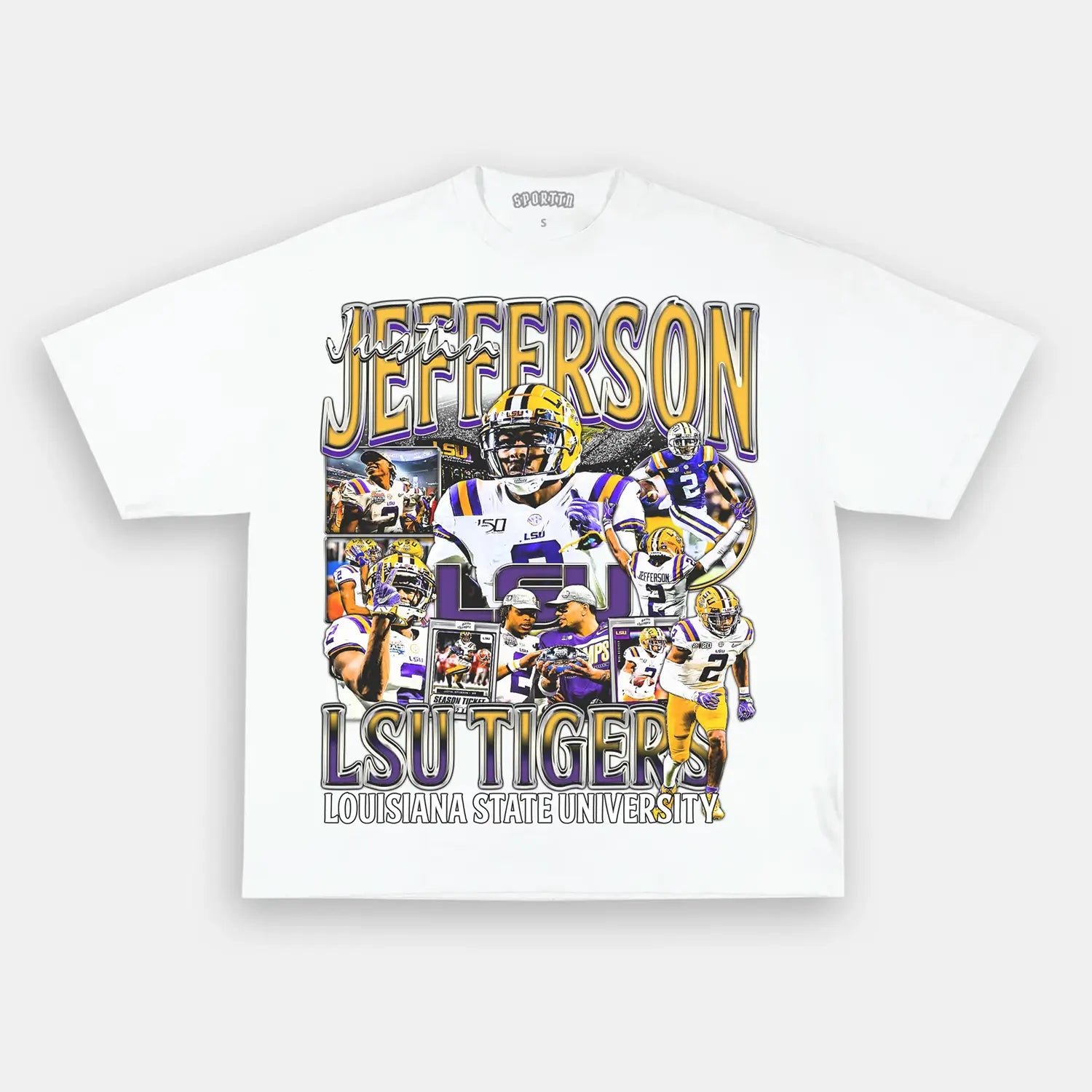 JUSTIN JEFFERSON - LSU TEE 2.0