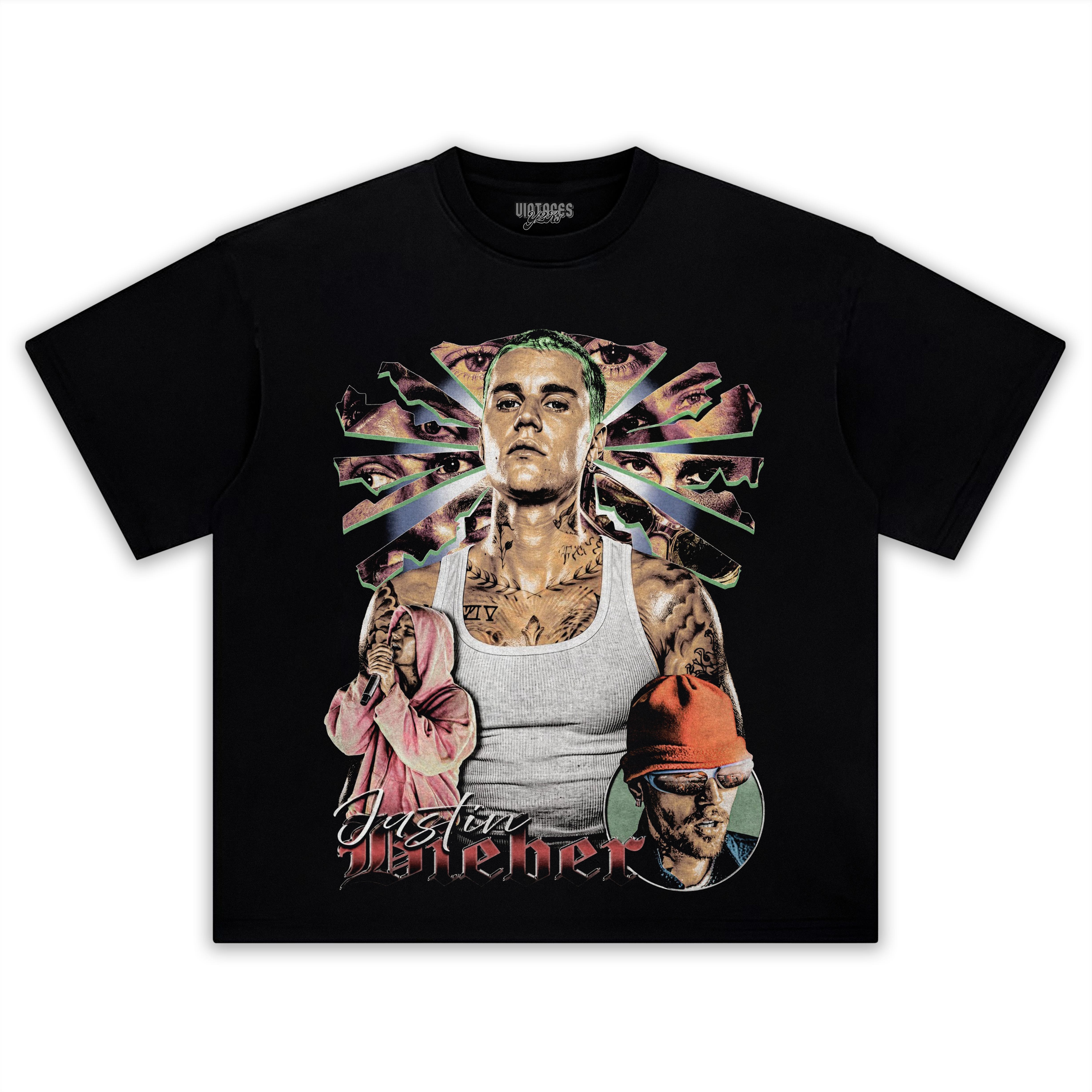 JUSTIN BIEBER 2026 VINTAGE V2 TANK TOP & TEE & LONG SLEEVE & LAYERED LS & HOODIE