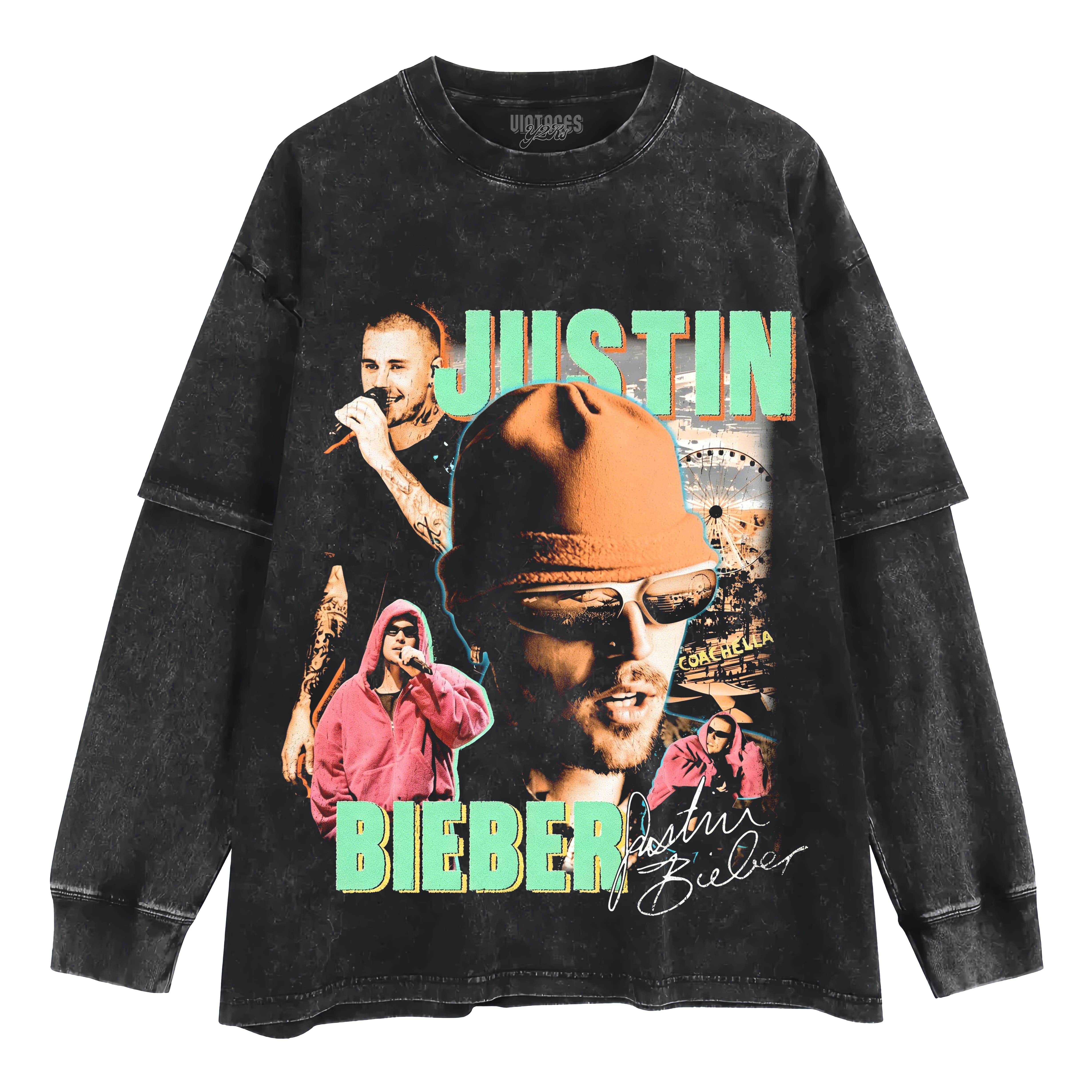 JUSTIN BIEBER 2026 VINTAGE V3 TANK TOP & TEE & LONG SLEEVE & LAYERED LS & HOODIE
