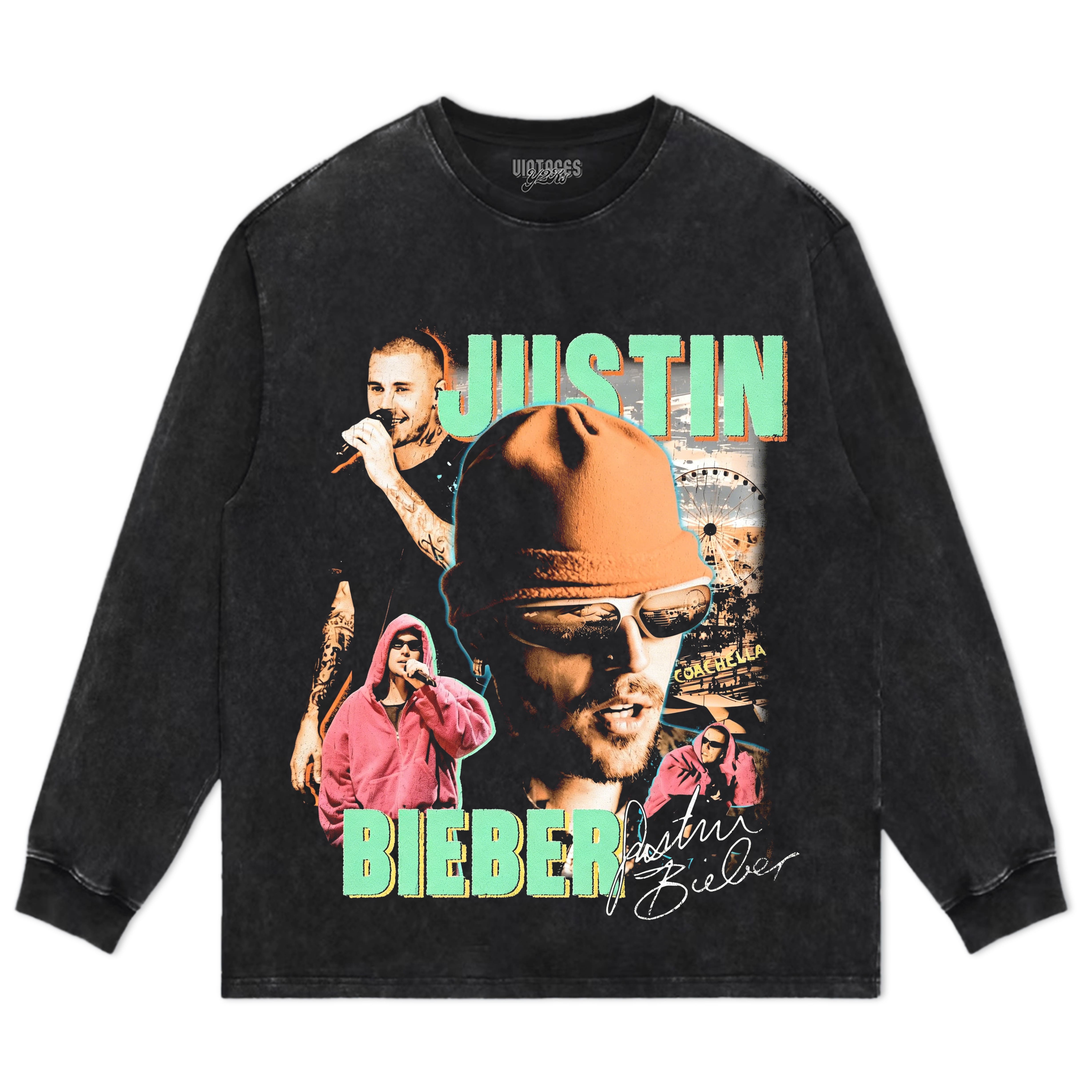 JUSTIN BIEBER 2026 VINTAGE V3 TANK TOP & TEE & LONG SLEEVE & LAYERED LS & HOODIE