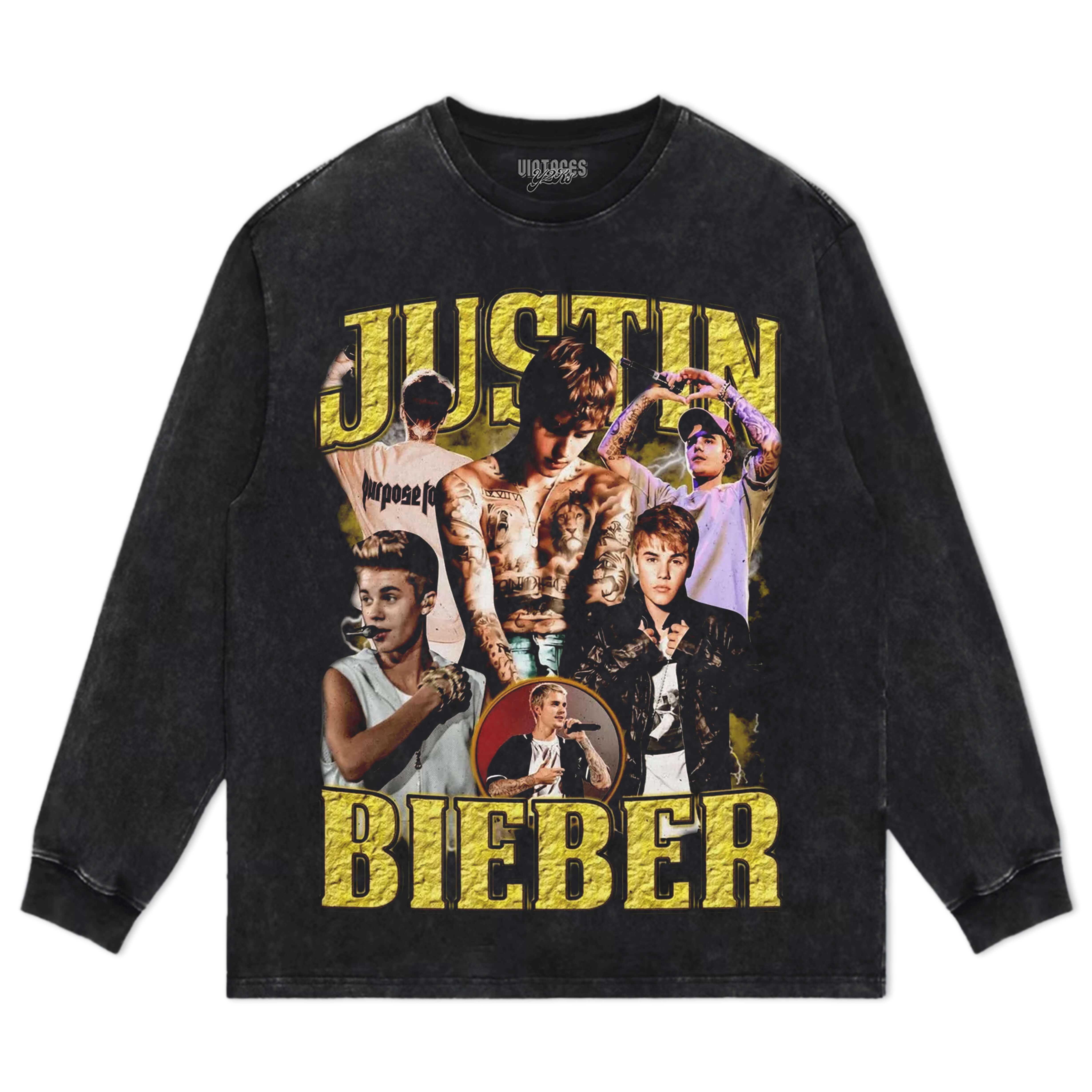 JUSTIN BIEBER VINTAGE TEE & LS & HOODIE