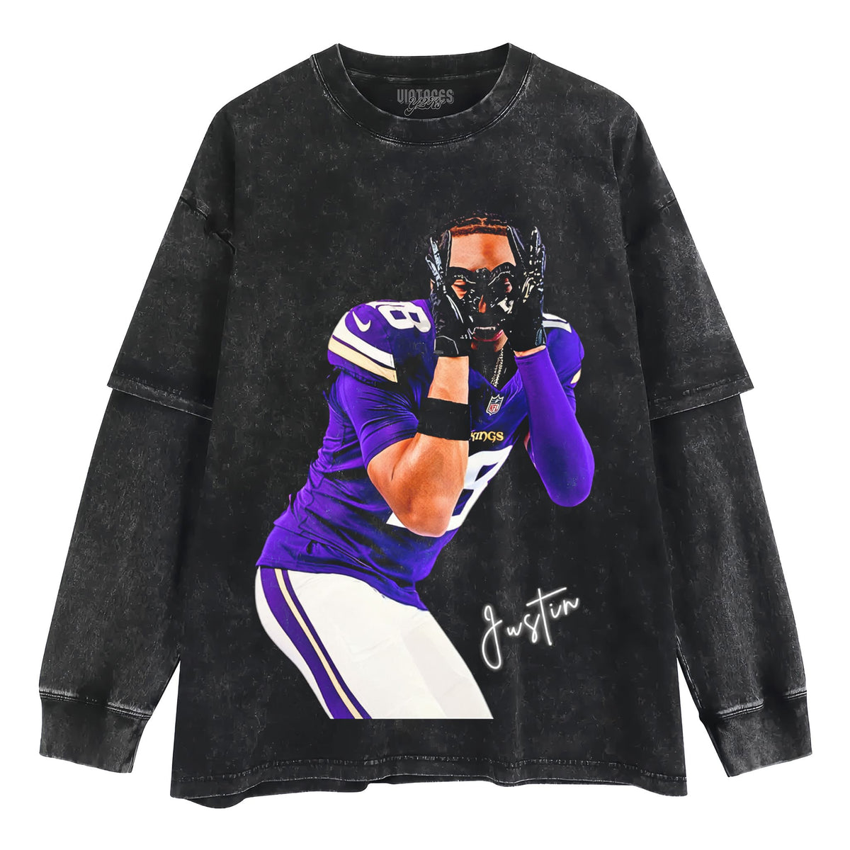 JUSTIN JEFFERSON TANK TOP & TEE & LONG SLEEVE & LAYERED LS & HOODIE