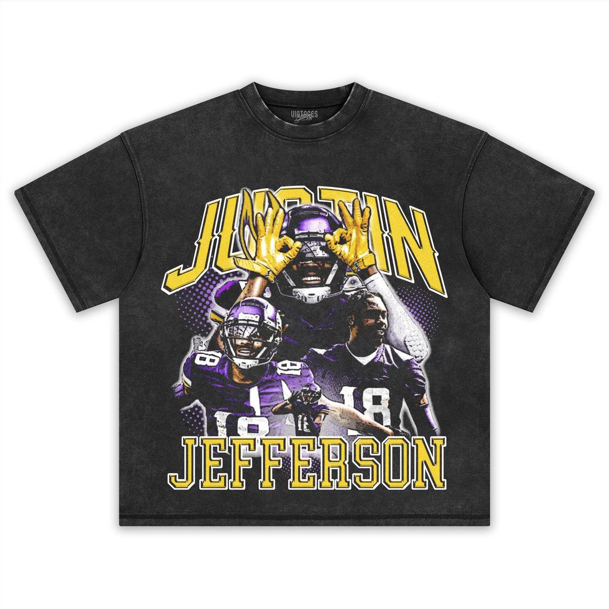 JUSTIN JEFFERSON V2 TANK TOP & TEE & LONG SLEEVE & LAYERED LS & HOODIE