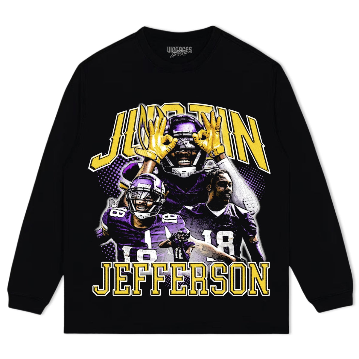 JUSTIN JEFFERSON V2 TANK TOP & TEE & LONG SLEEVE & LAYERED LS & HOODIE