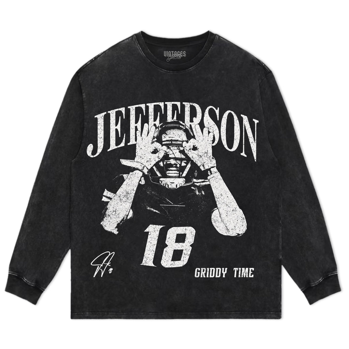 JUSTIN JEFFERSON VINTAGE TANK TOP & TEE & LONG SLEEVE & LAYERED LS & HOODIE