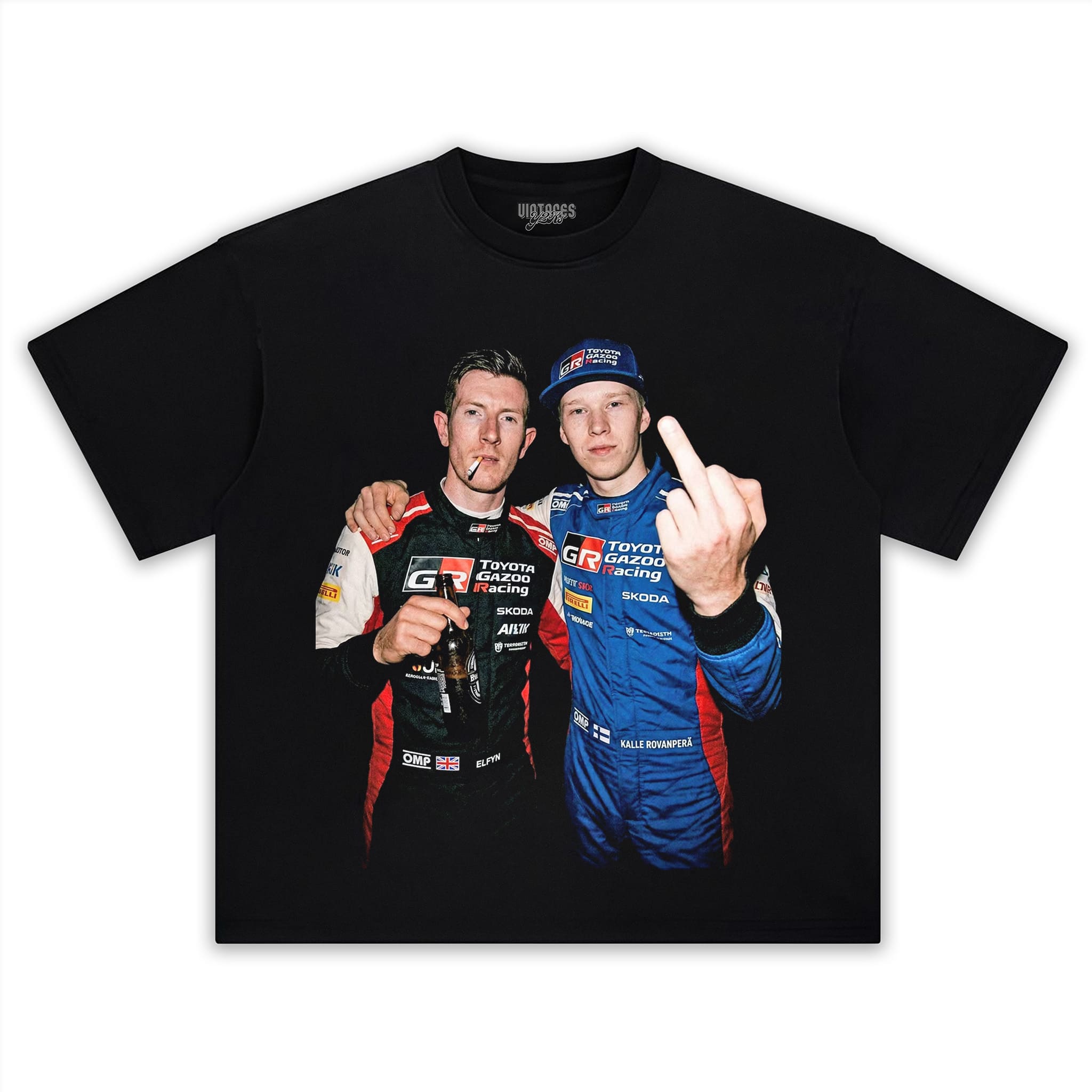 KALLE ROVANPERÄ & ELFYN EVANS 2026 SECTO RALLY FINLAND|WRC V1 TANK TOP & TEE & LONG SLEEVE & LAYERED LS & HOODIE