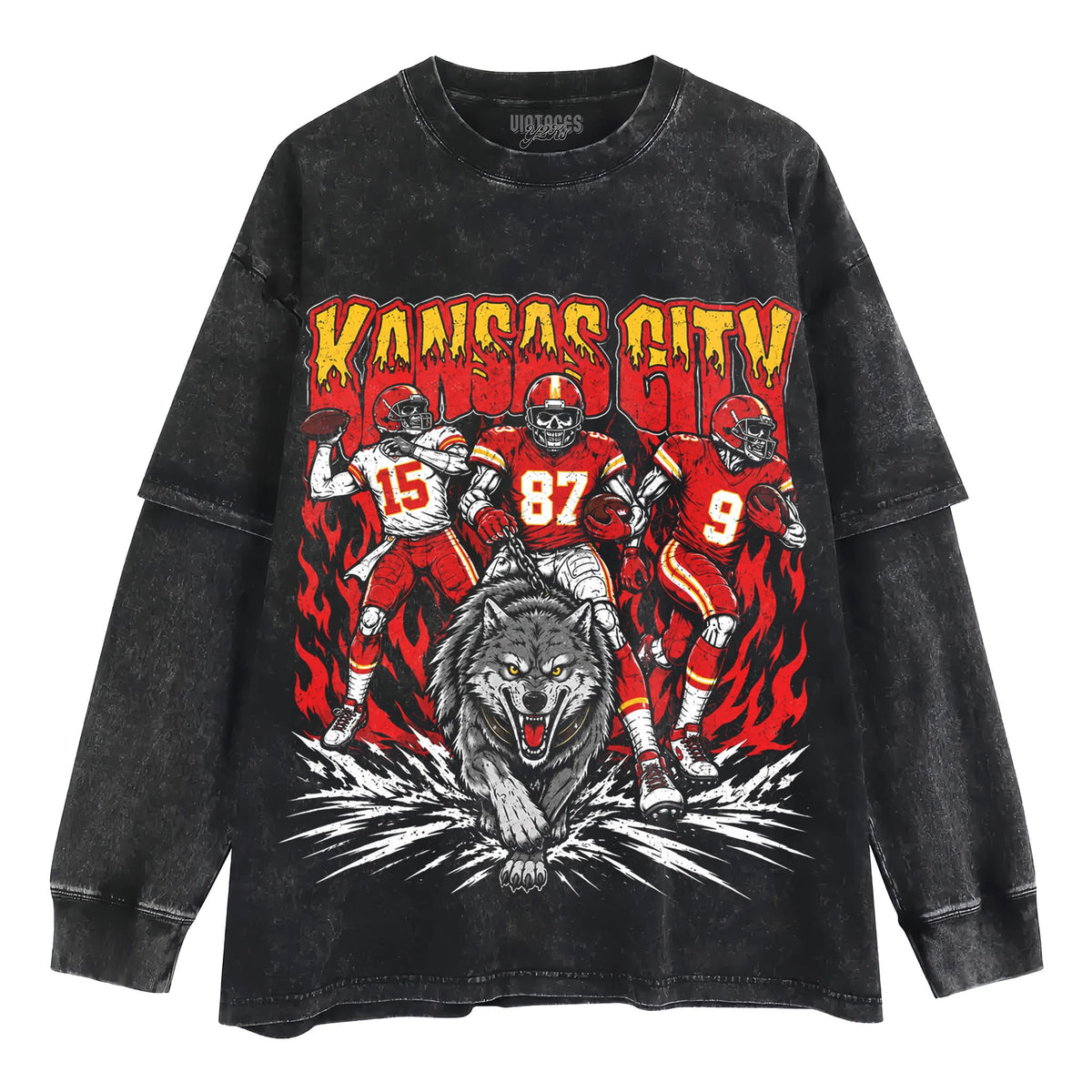 KANSAS CITY CHIEFS TANK TOP & TEE & LONG SLEEVE & LAYERED LS & HOODIE